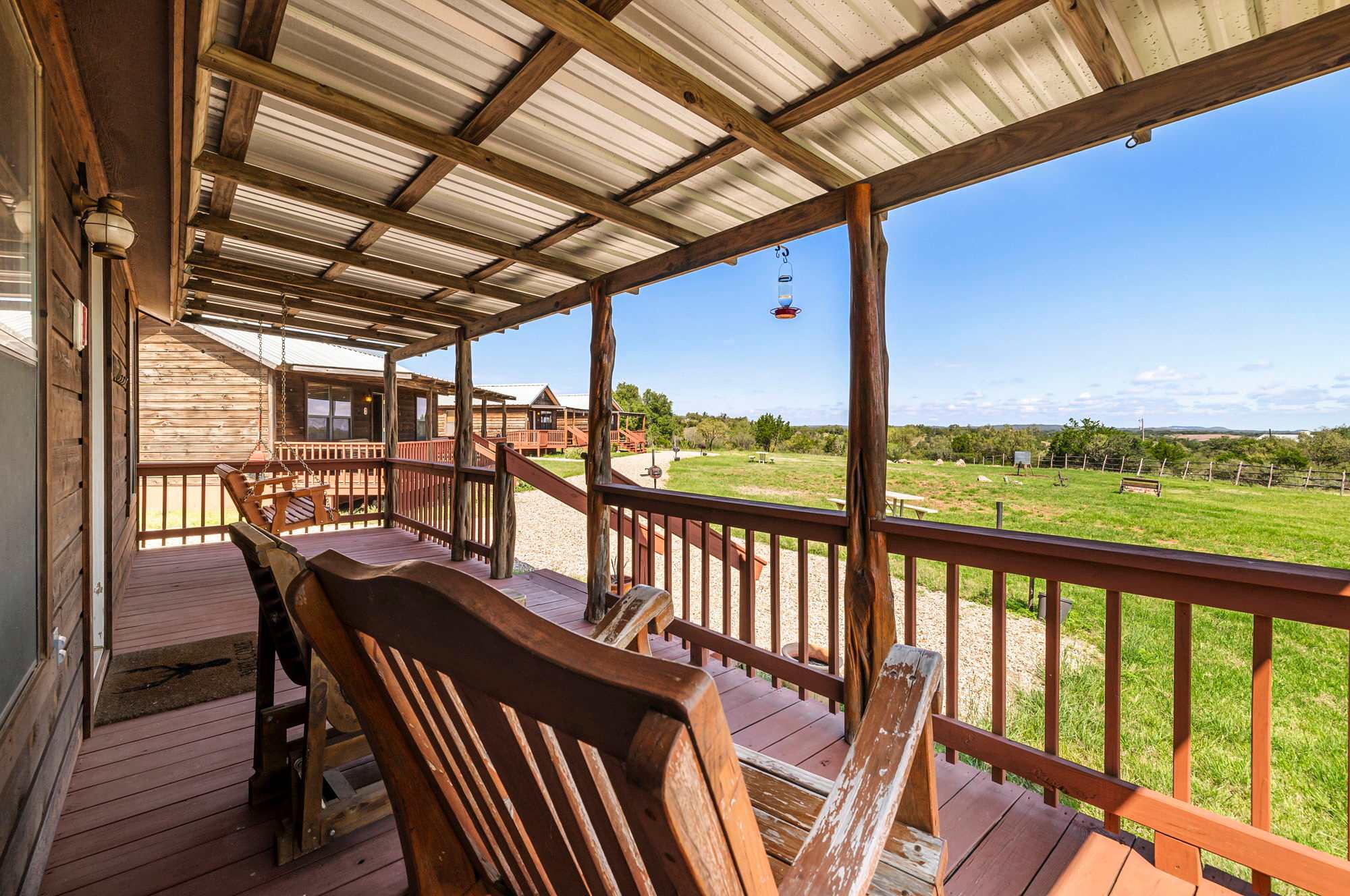 Enchanted Rockview Cabin 1 | King bed — Fredericksburg, TX — vacation rental