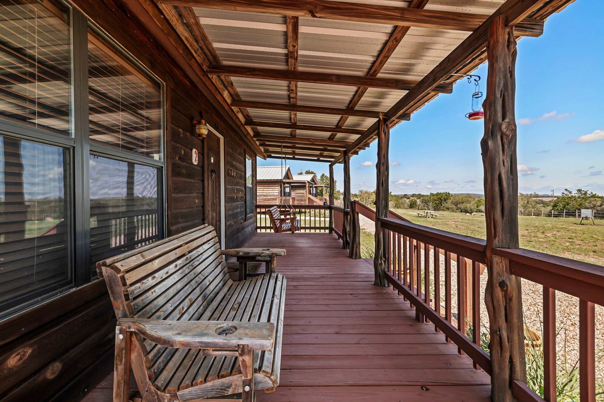 Enchanted Rockview Cabin 2 - King bed