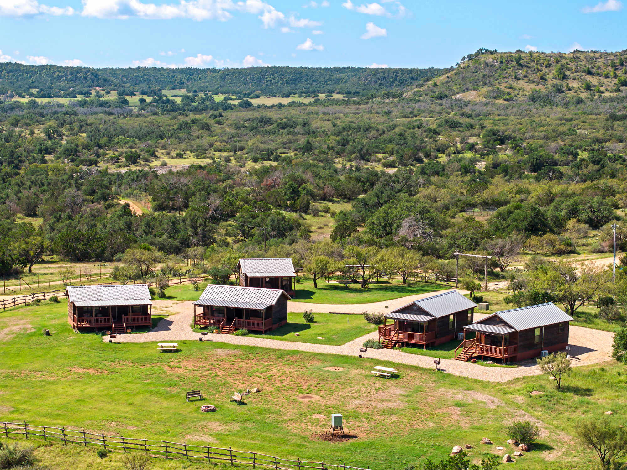 Enchanted Rockview Cabins | 6 Beds | Firepit — Fredericksburg, TX — vacation rental