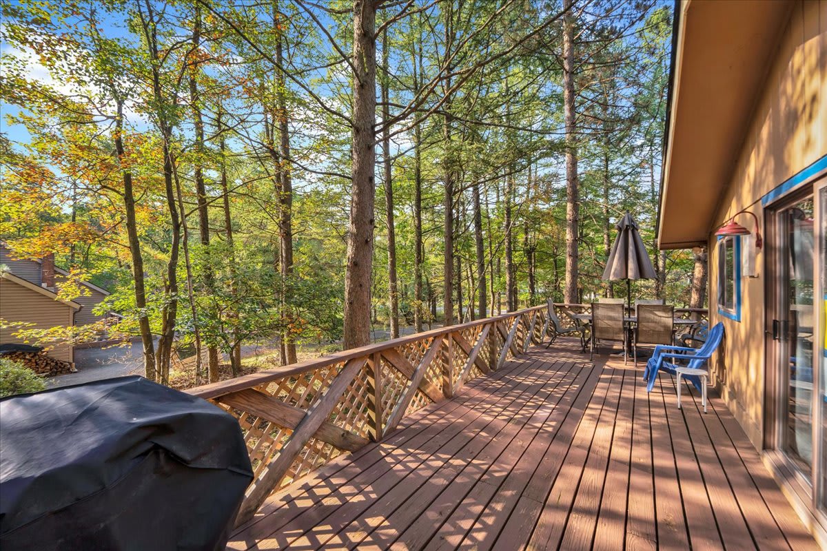 Pocono Cabin | Hot Tub | Firepit | Lake Access