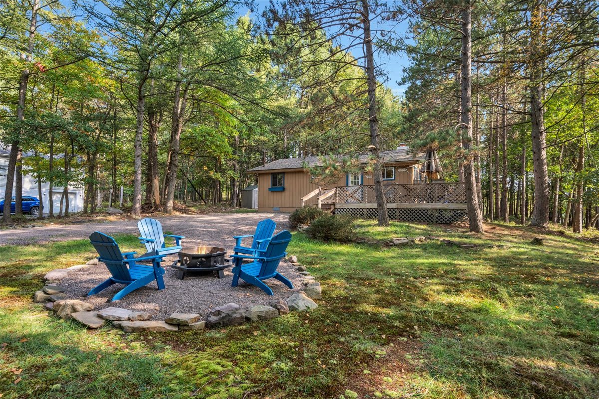 Pocono Cabin | Hot Tub | Firepit | Lake Access