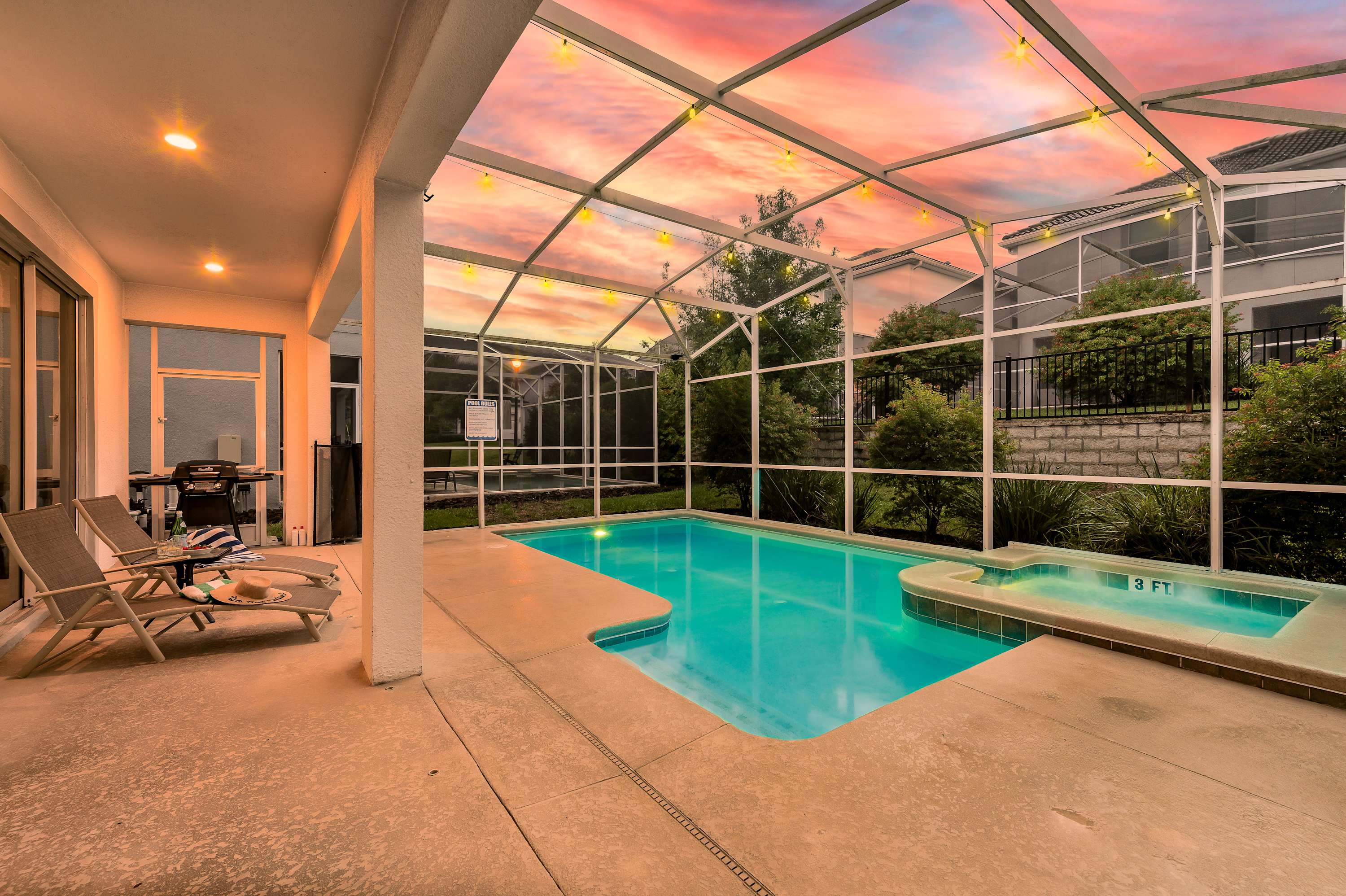 Heated Pool, Game Room, Lazy River, Waterpark