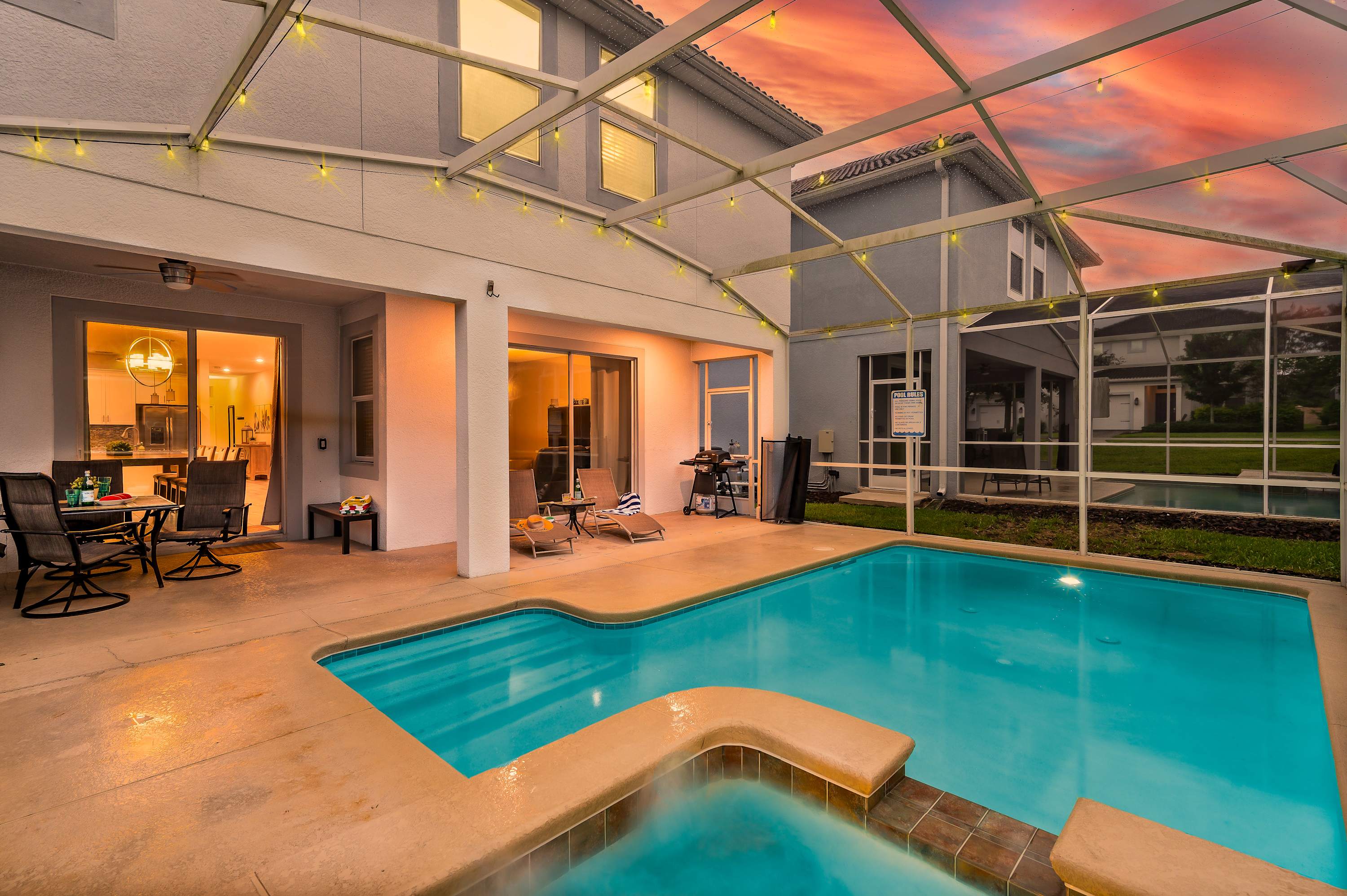 Heated Pool, Game Room, Lazy River, Waterpark