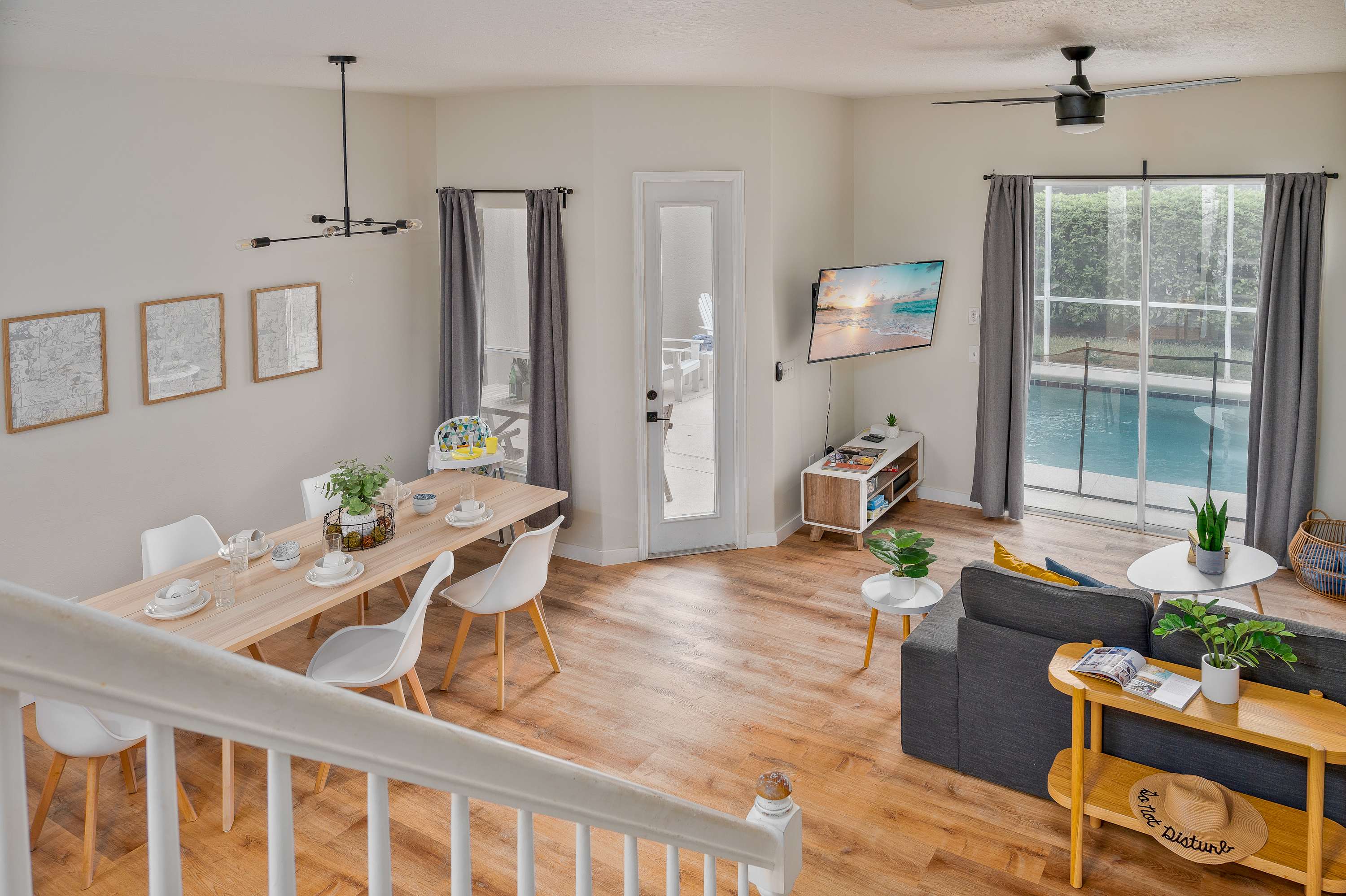 Townhome w/heated pool & game room