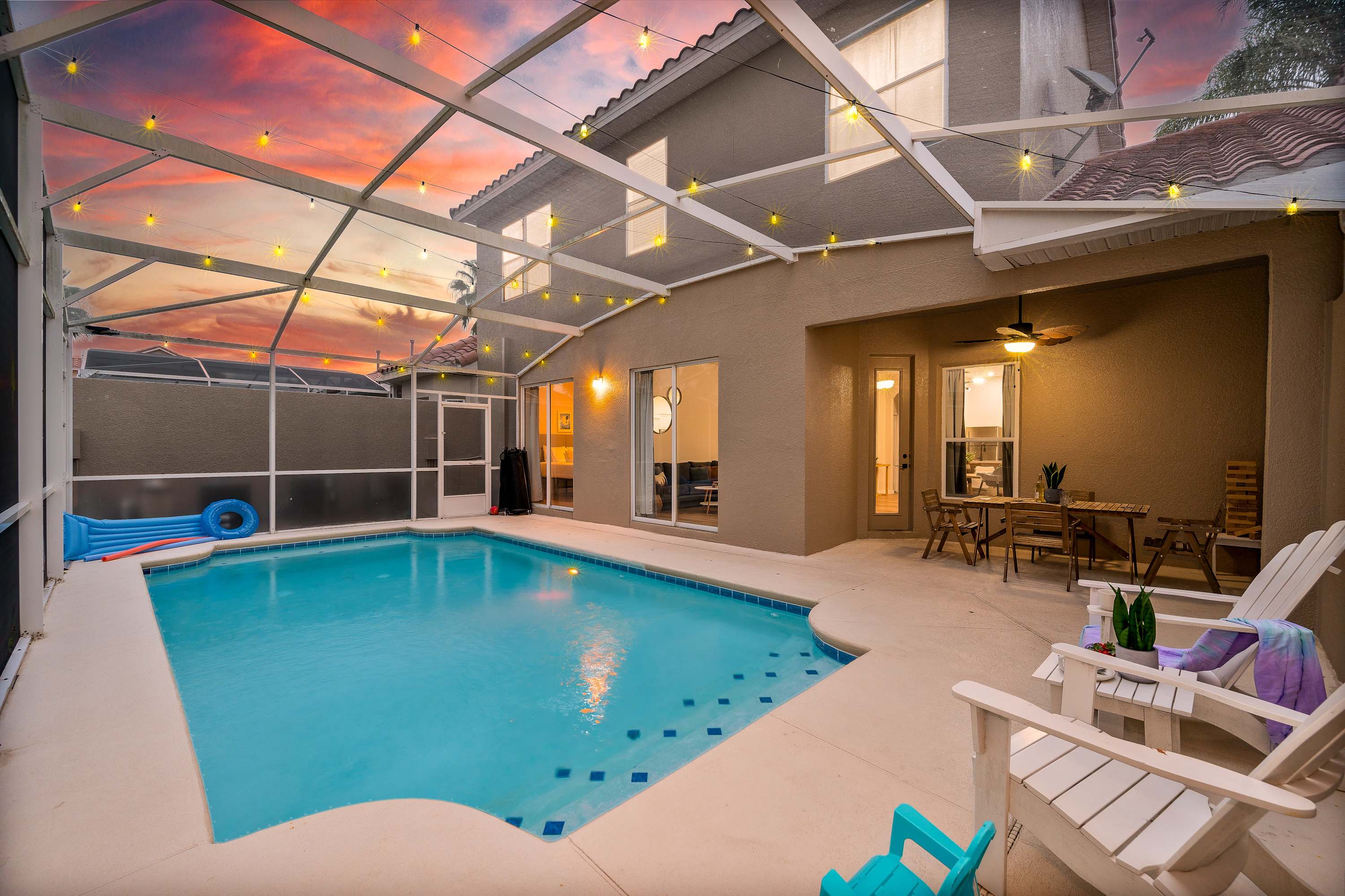Townhome w/heated pool & game room