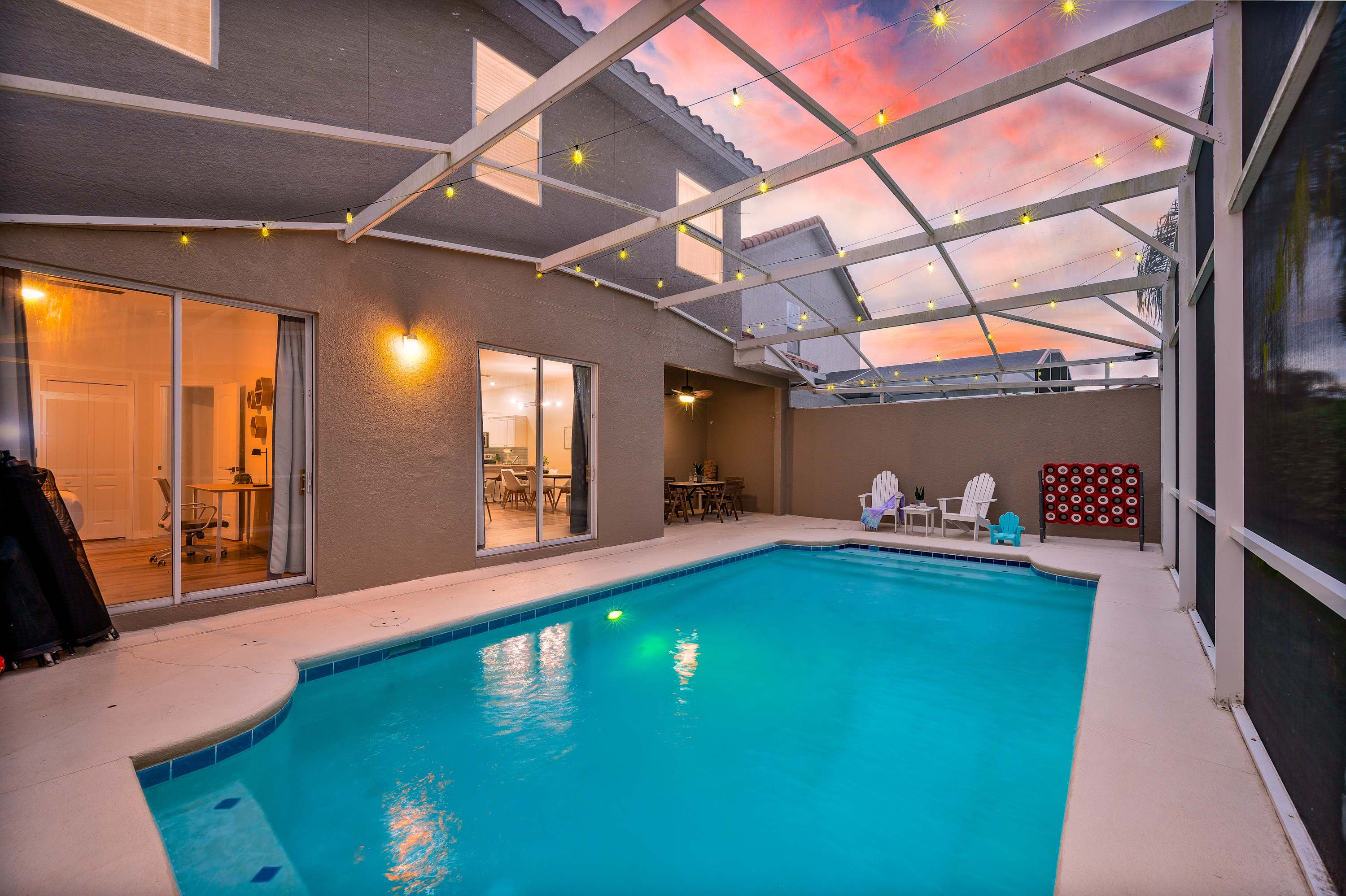 Townhome w/heated pool & game room