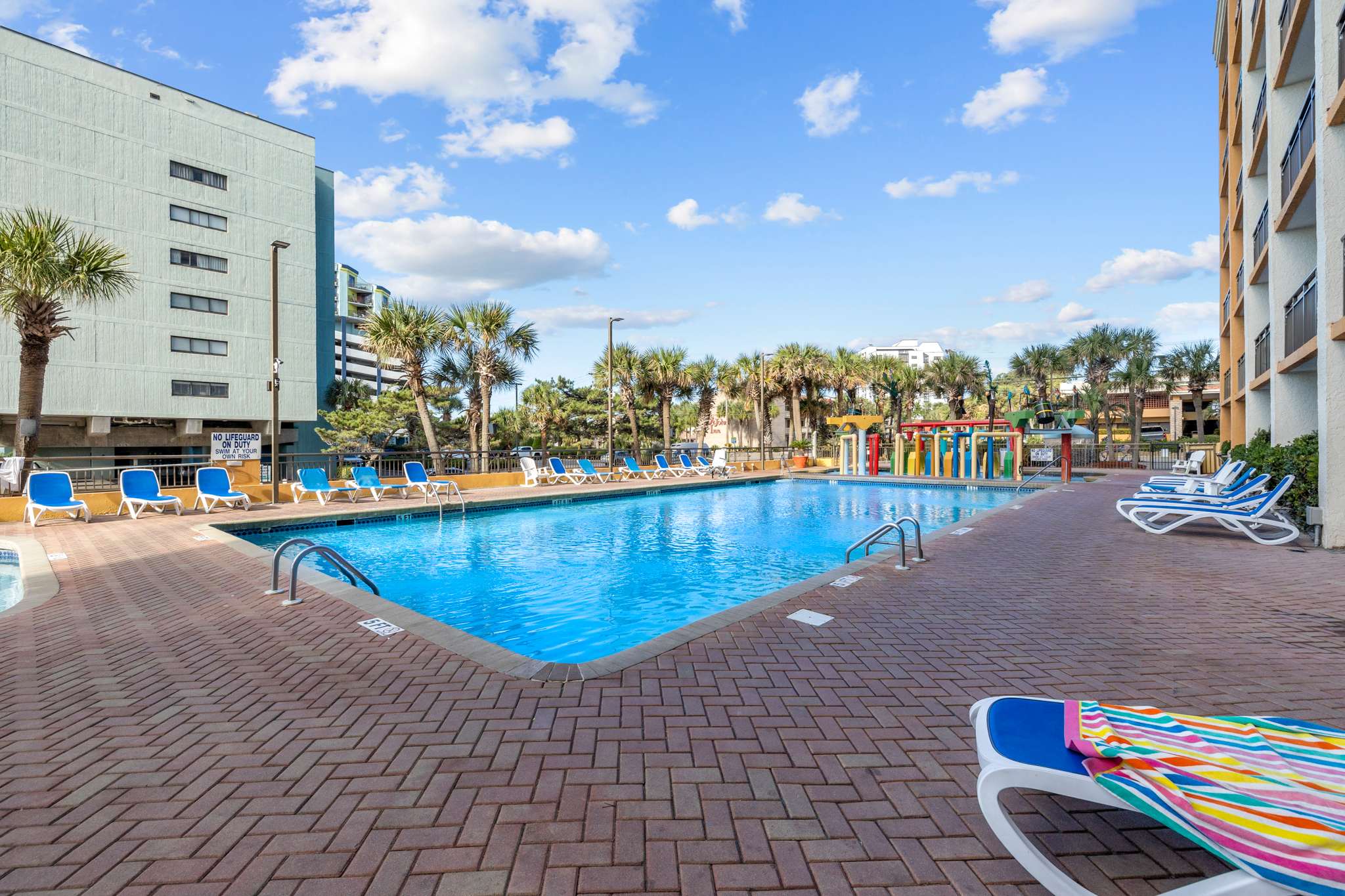 Make a splash and soak up the sun at the beautiful pool.