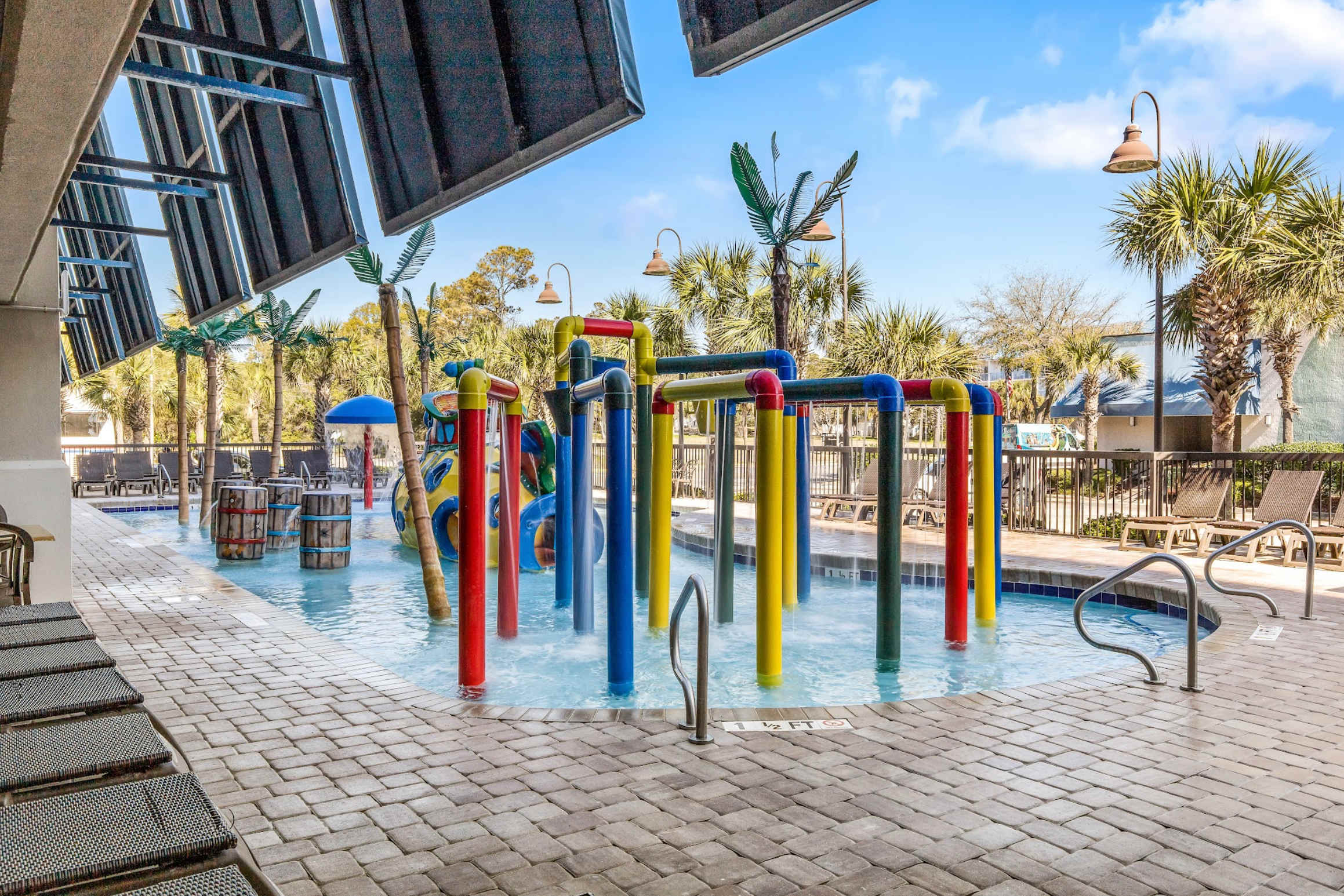 Swim, lounge, unwind