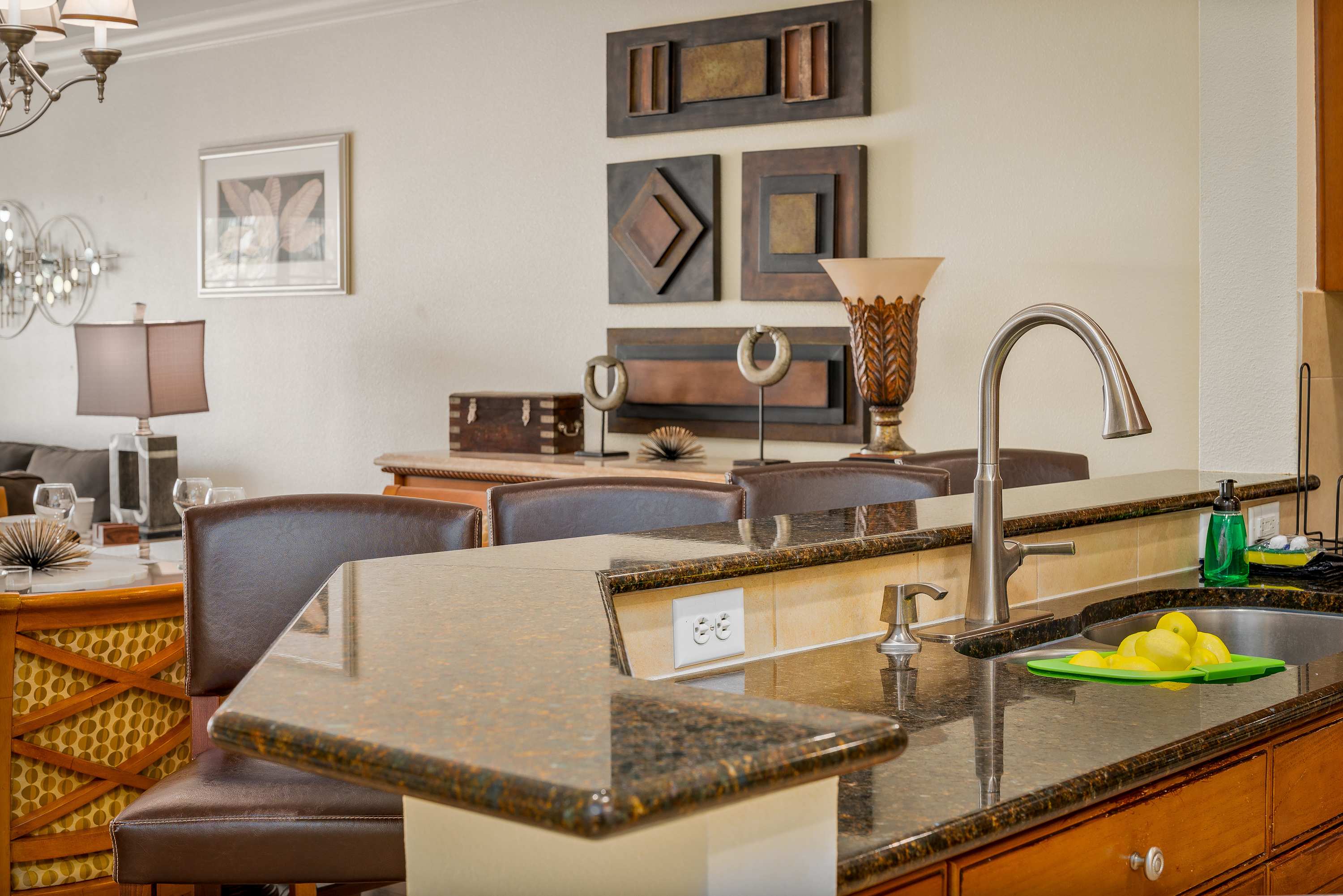 Condo w/ balcony & 12th hole golf view