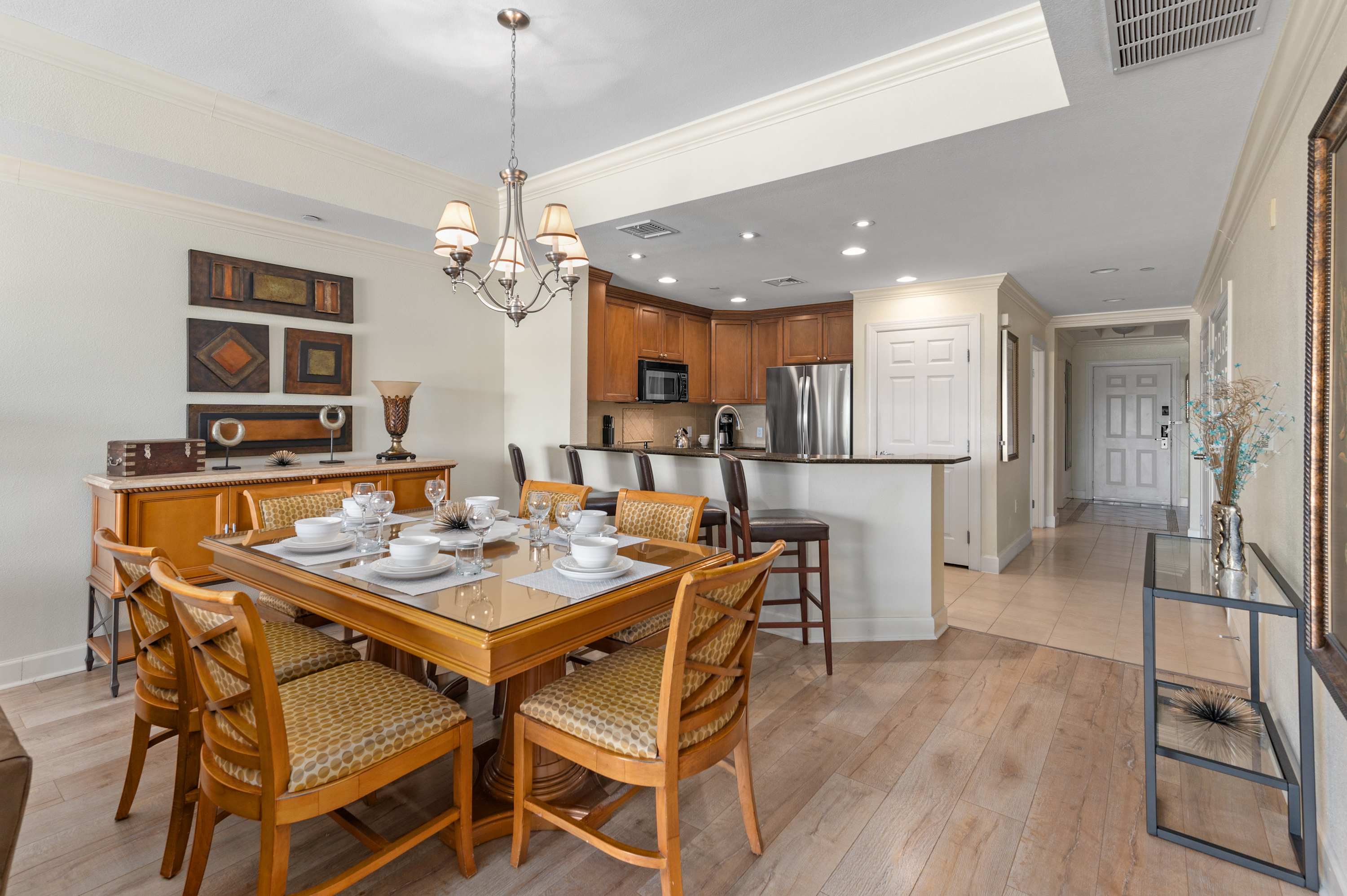 Condo w/ balcony & 12th hole golf view