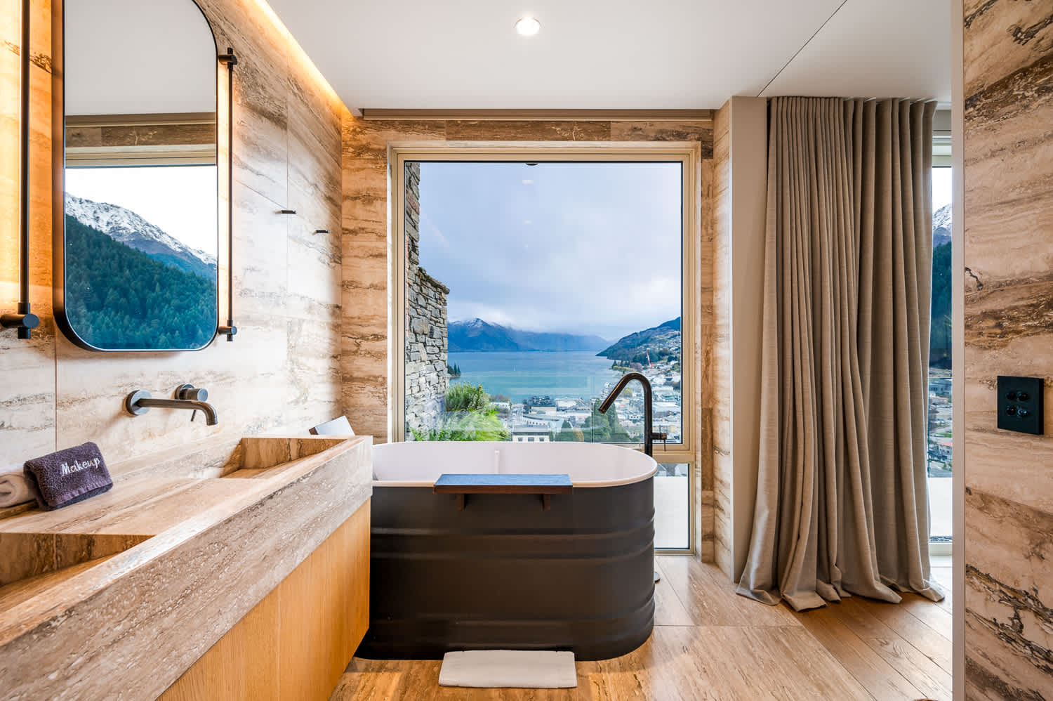 Luxurious Ensuite with Freestanding Bathtub
Enjoy a spa-like experience in the master ensuite, complete with a freestanding bathtub and premium bath products. A serene retreat for relaxation and rejuvenation.