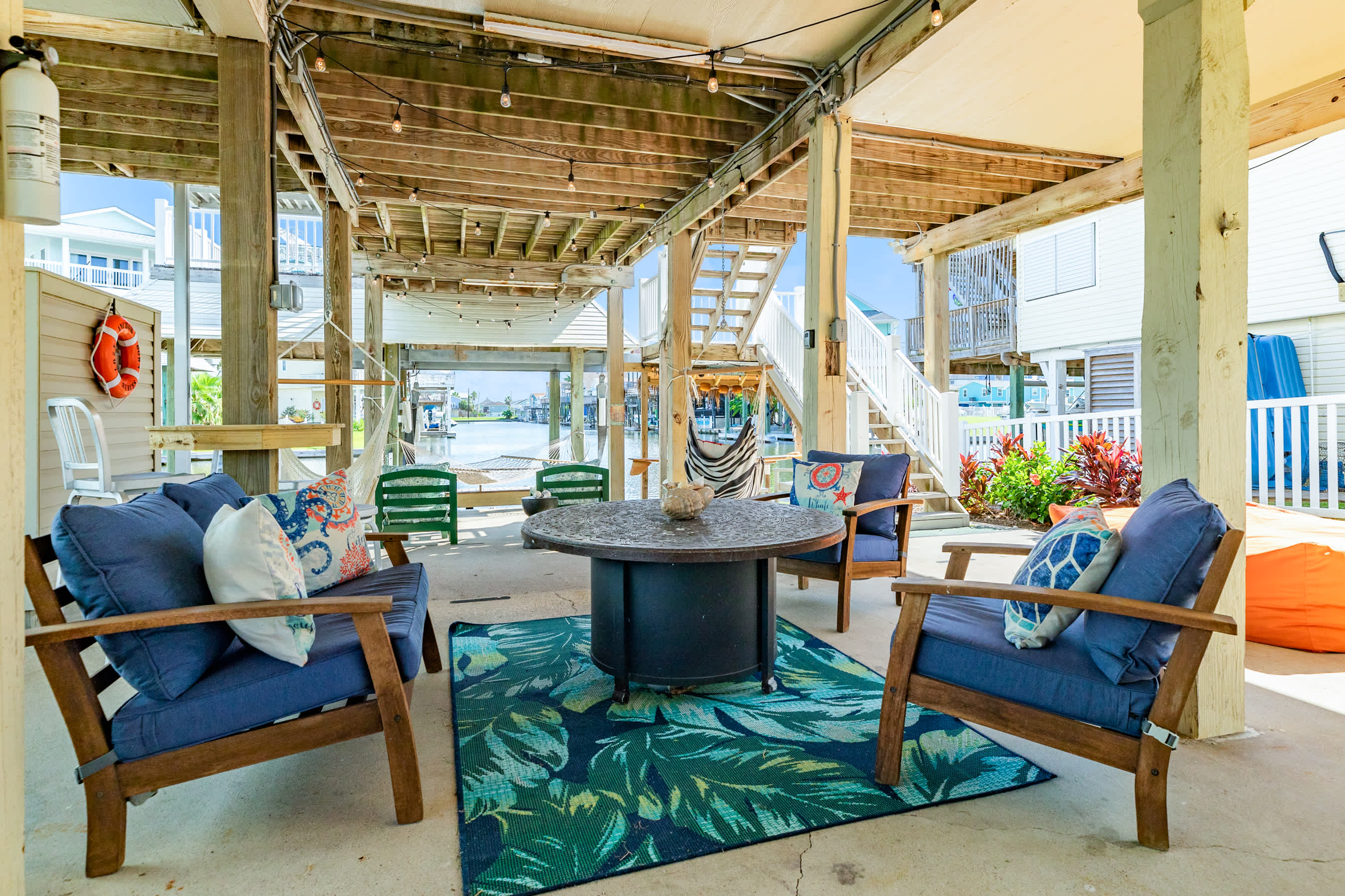 Anchor Down Bay Beach Spot Fire Pit Boat Slip