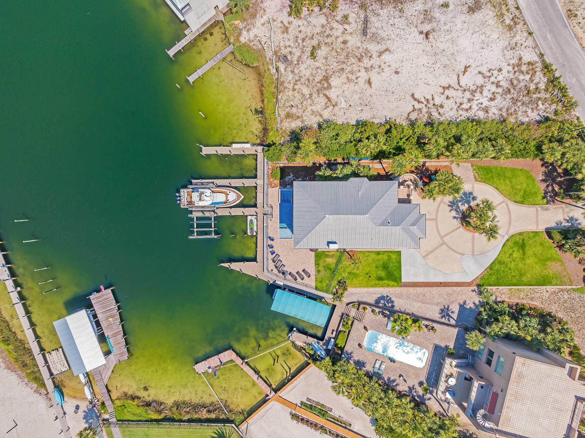 Waterfront Mansion, Boat Slips, Pool | Sun Kissed