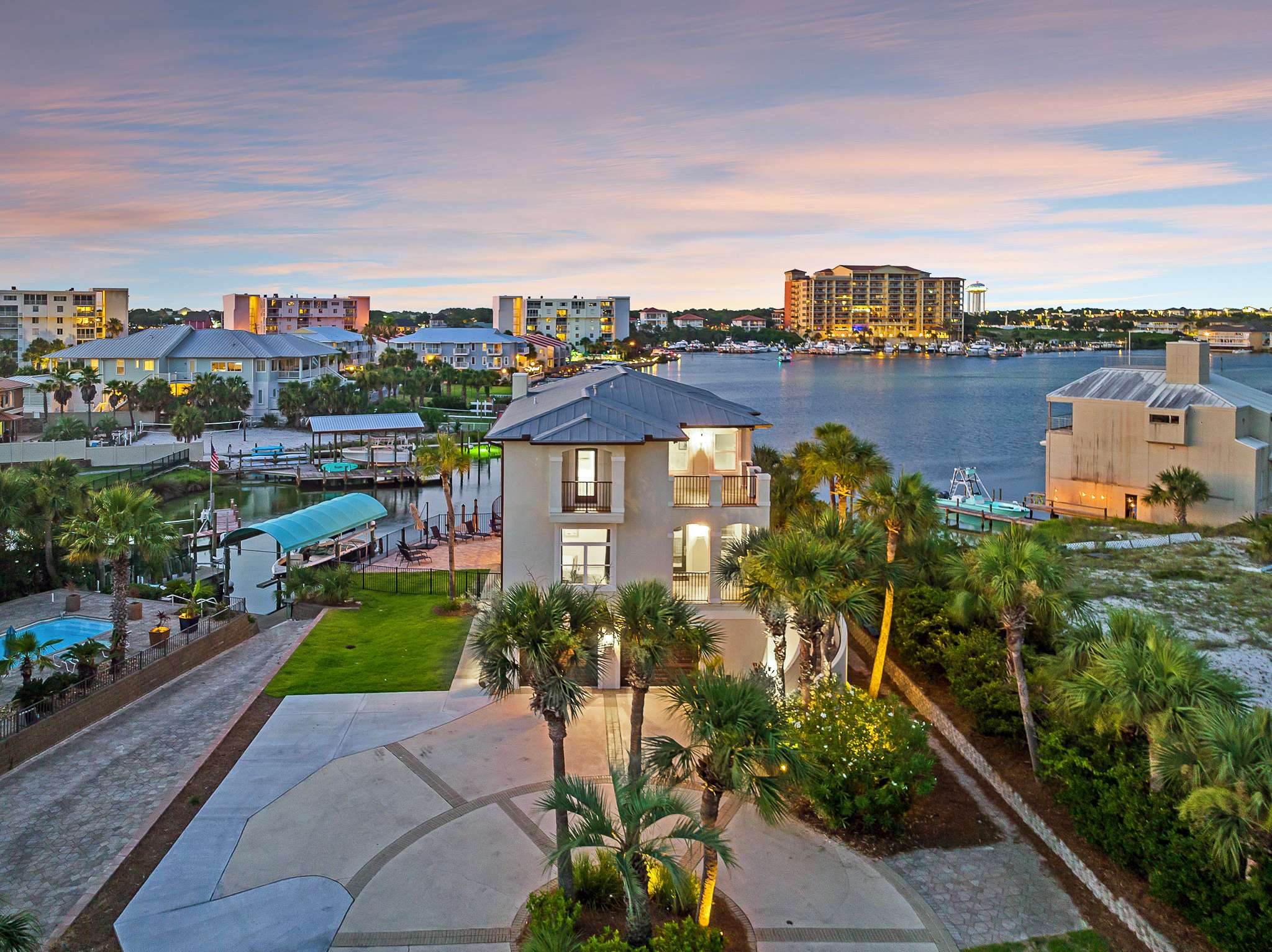 Waterfront Mansion, Boat Slips, Pool | Sun Kissed