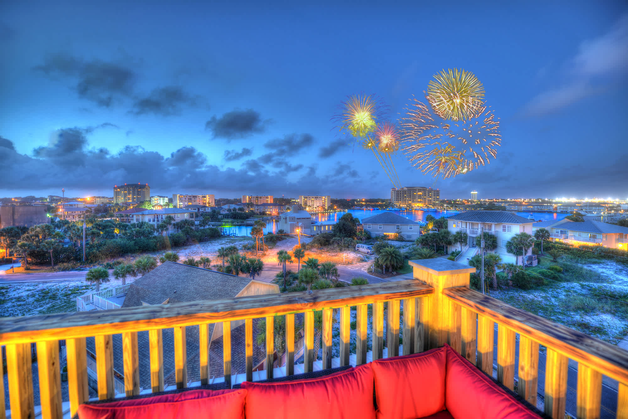 Beach & Harbor View Rooftop Deck | Admirals Palace