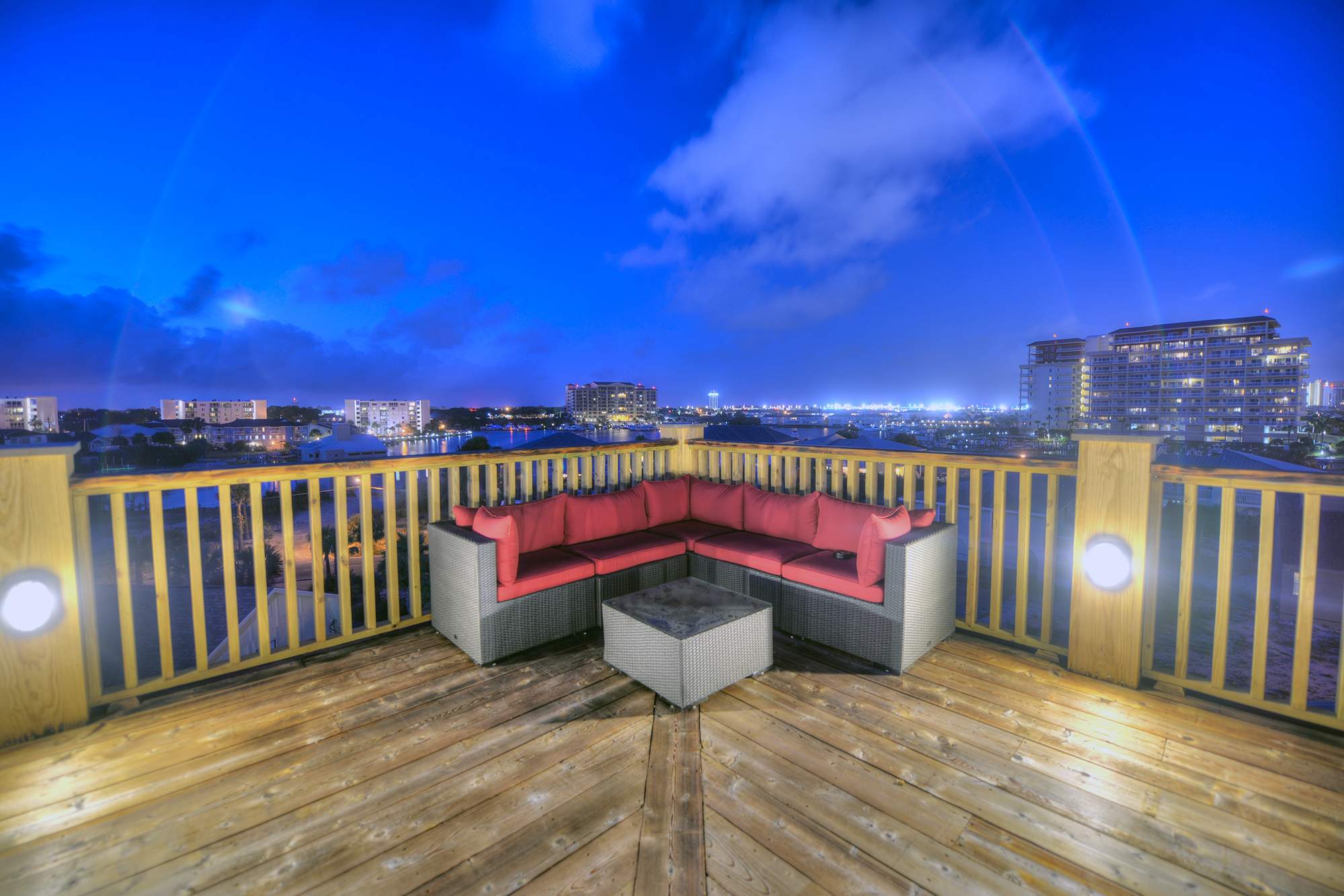 Beach & Harbor View Rooftop Deck | Admirals Palace