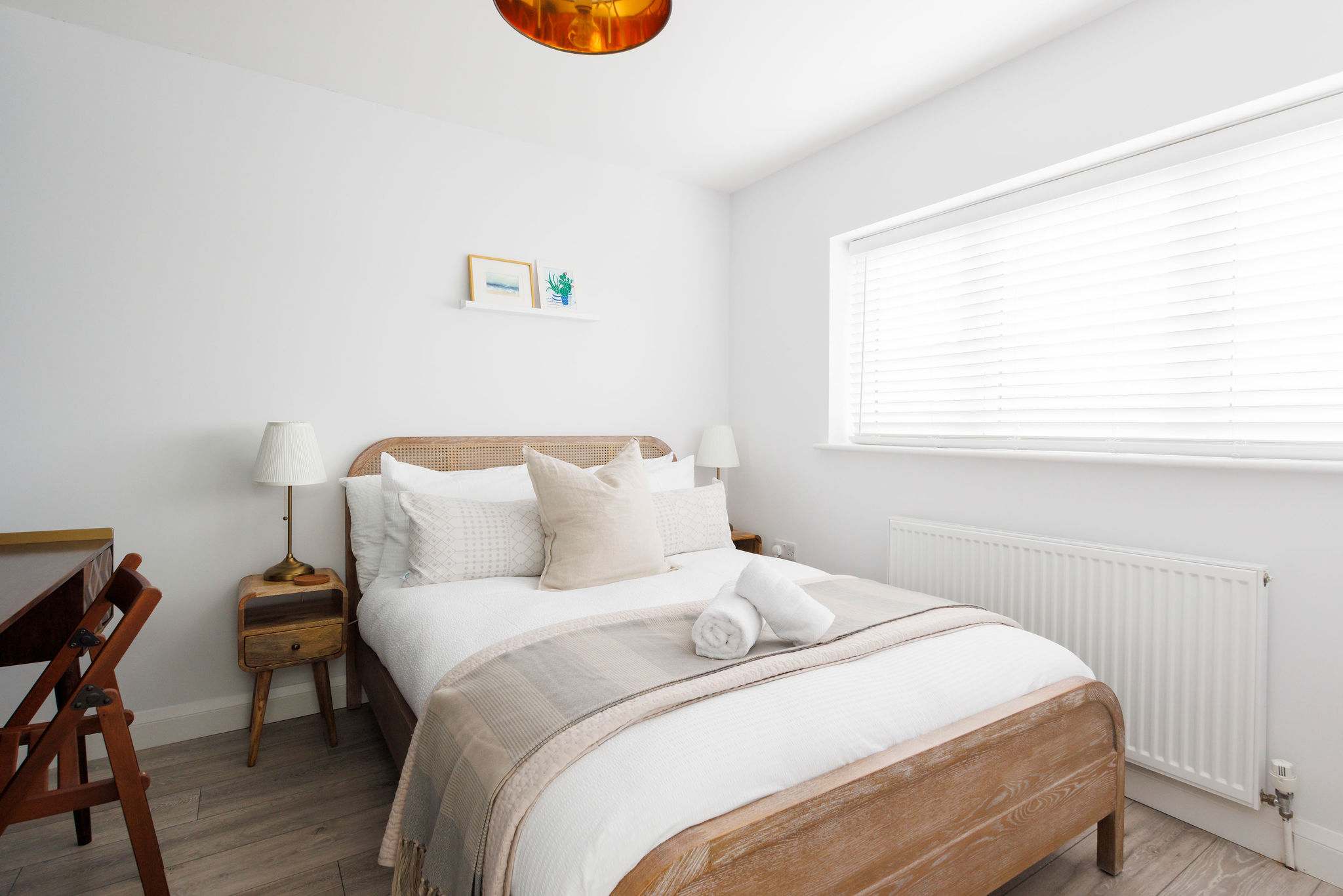A bright and airy double bedroom.