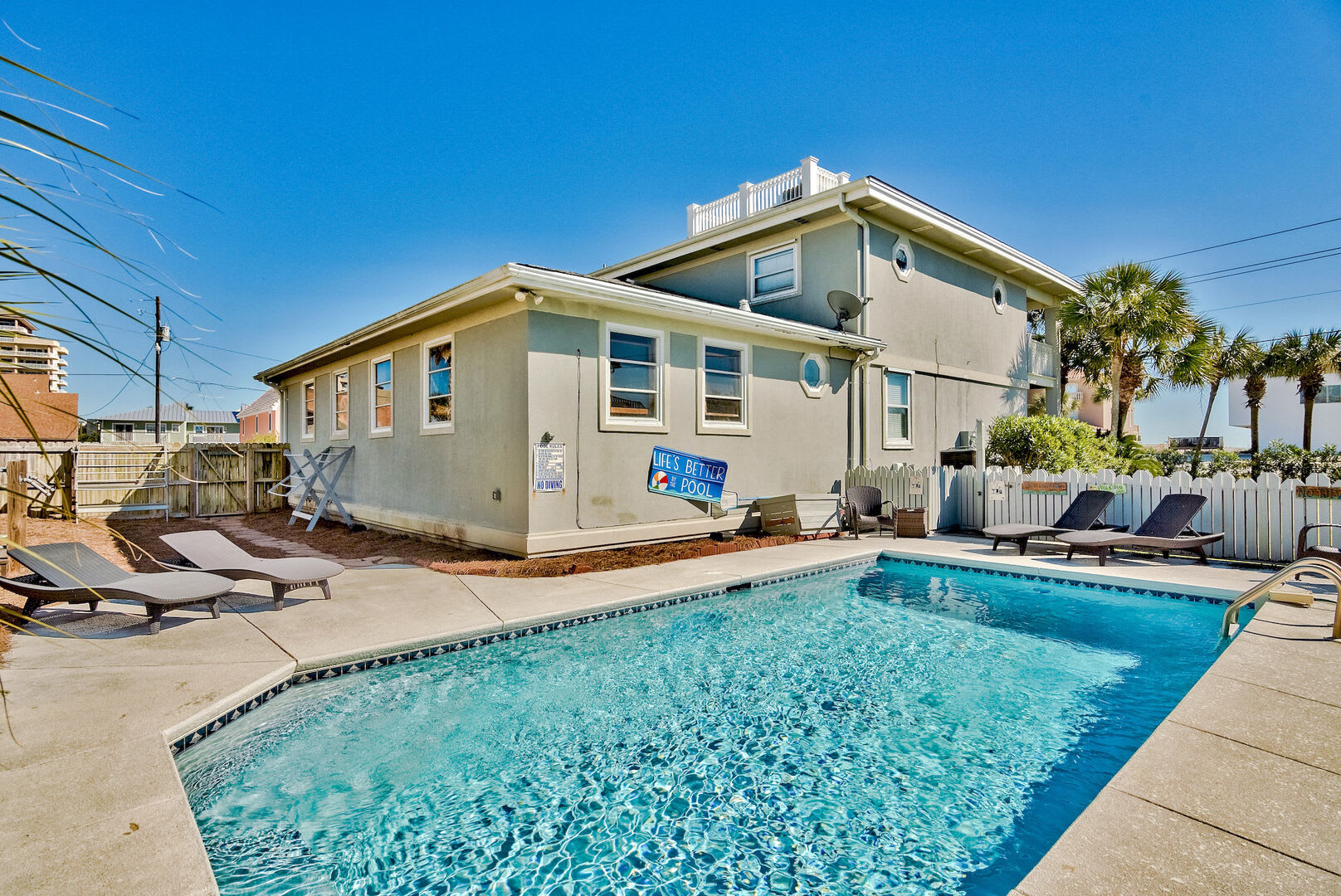 Panoramic Beach Views, Pool | Captains Quarters