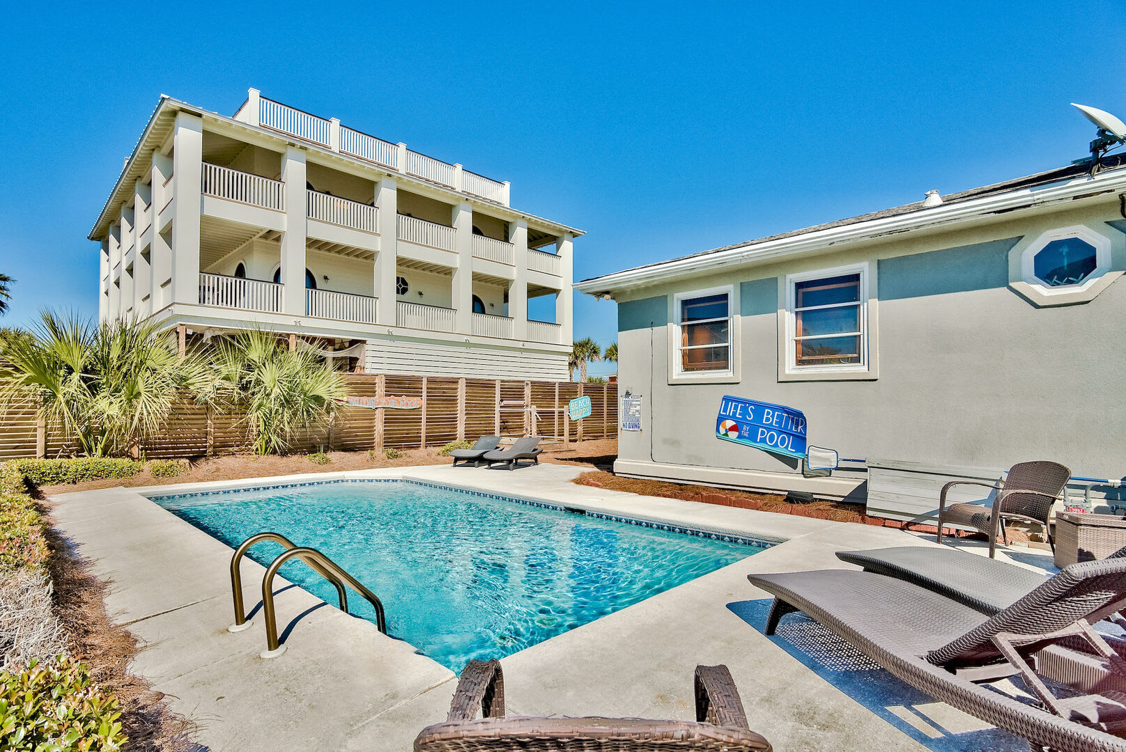 Panoramic Beach Views, Pool | Captains Quarters