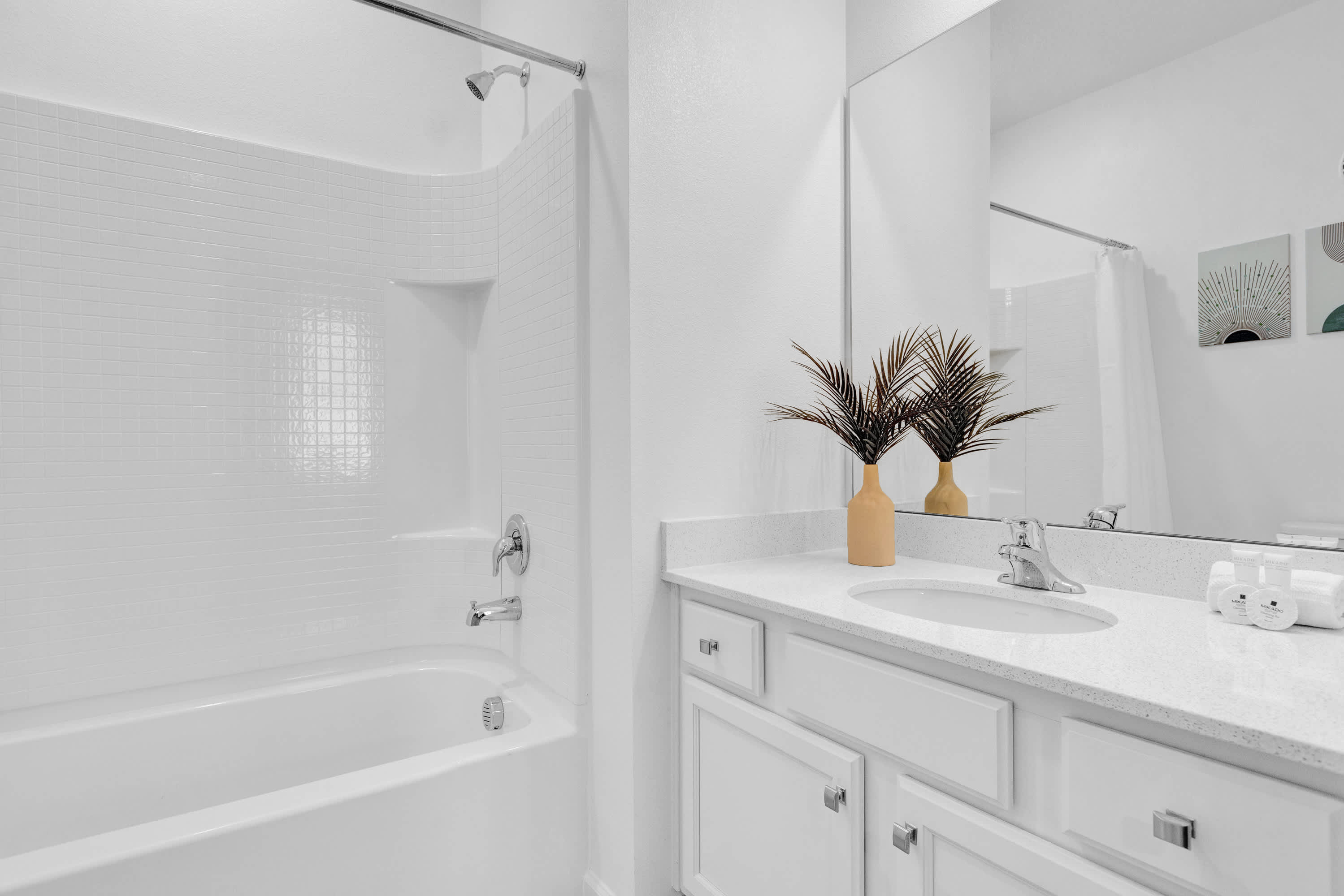 Full Bathroom with Shower + Tub Combo