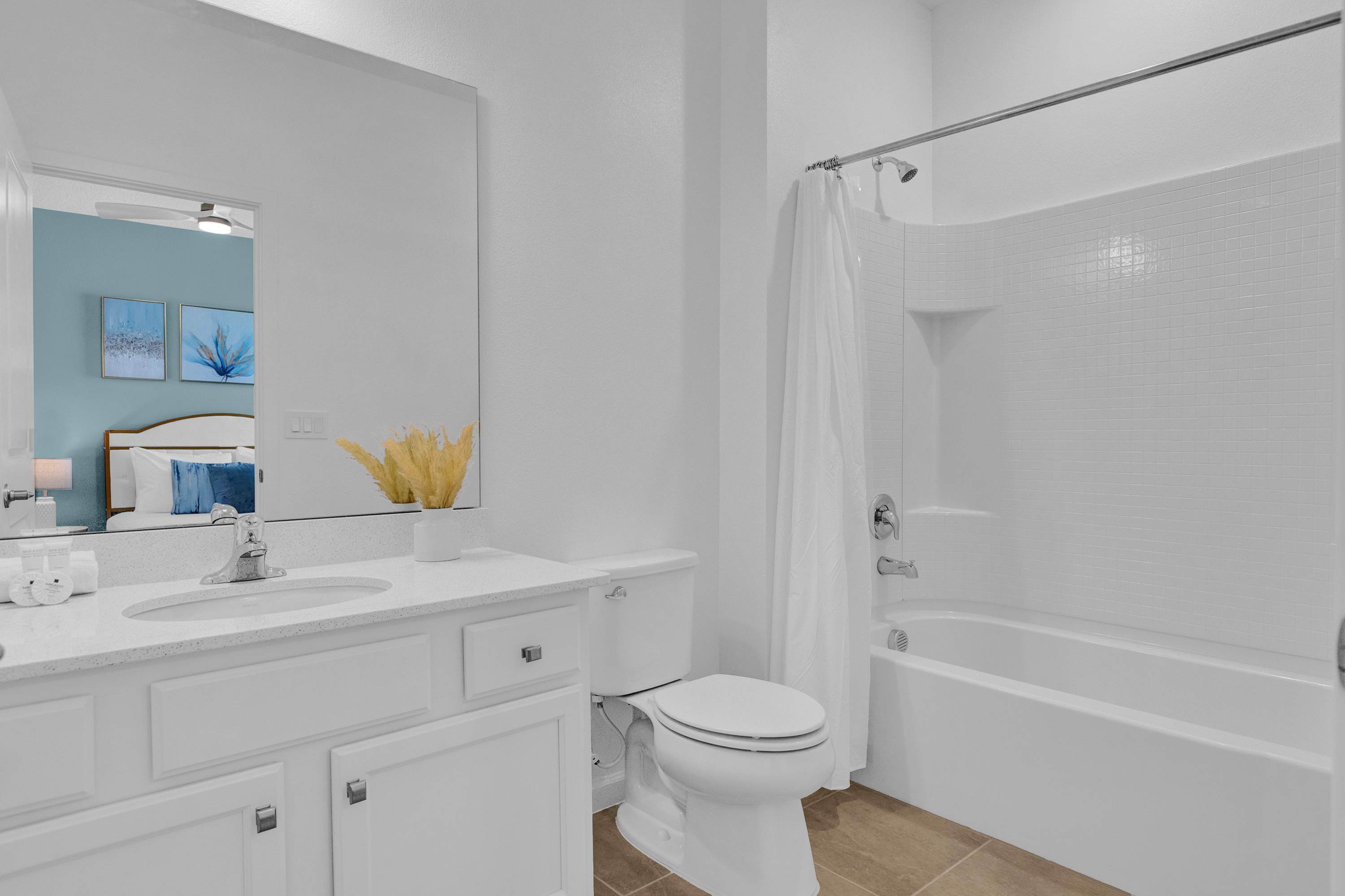 Full Bathroom with Shower + Tub Combo