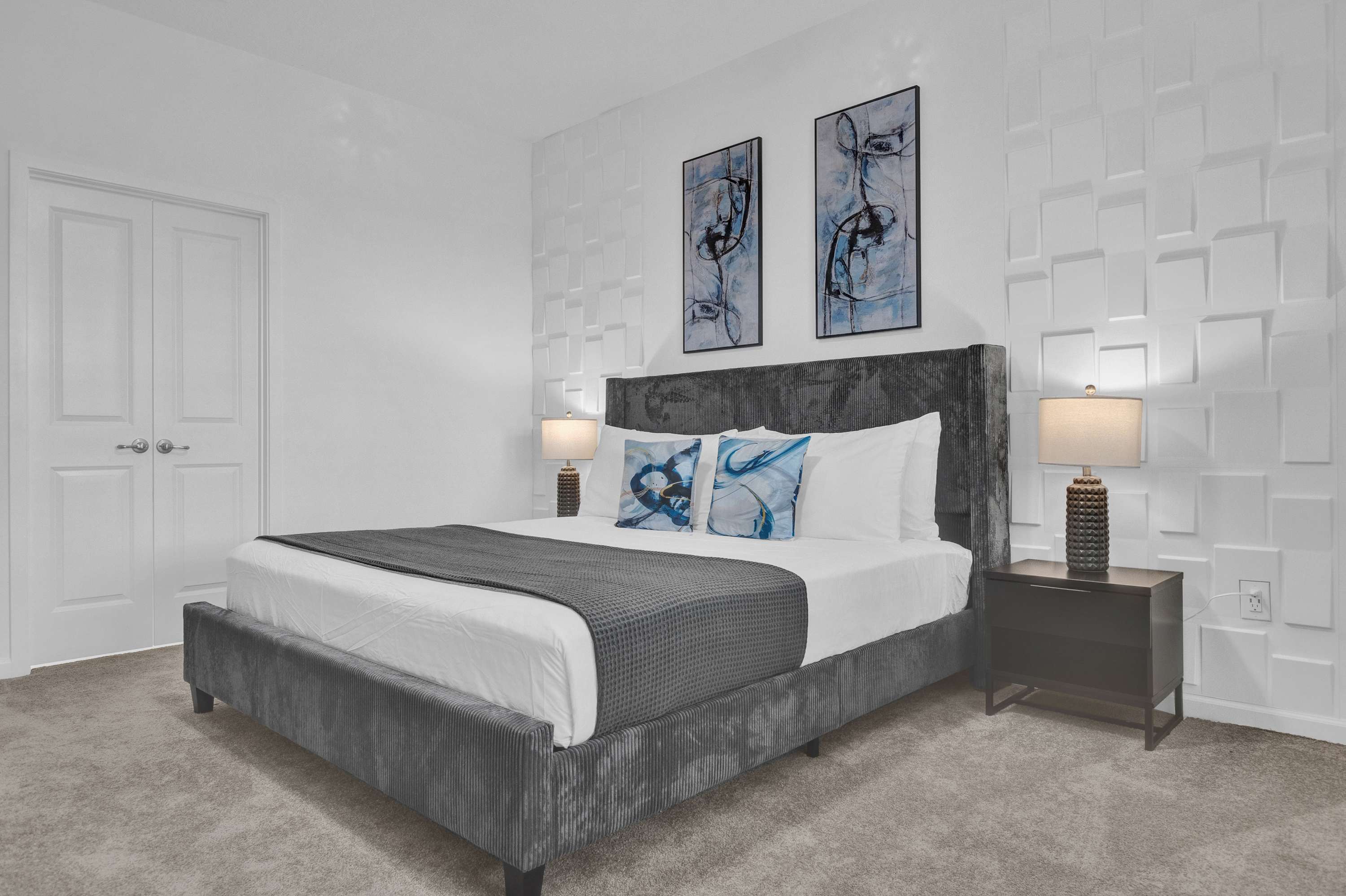 Stylish Queen Bedroom