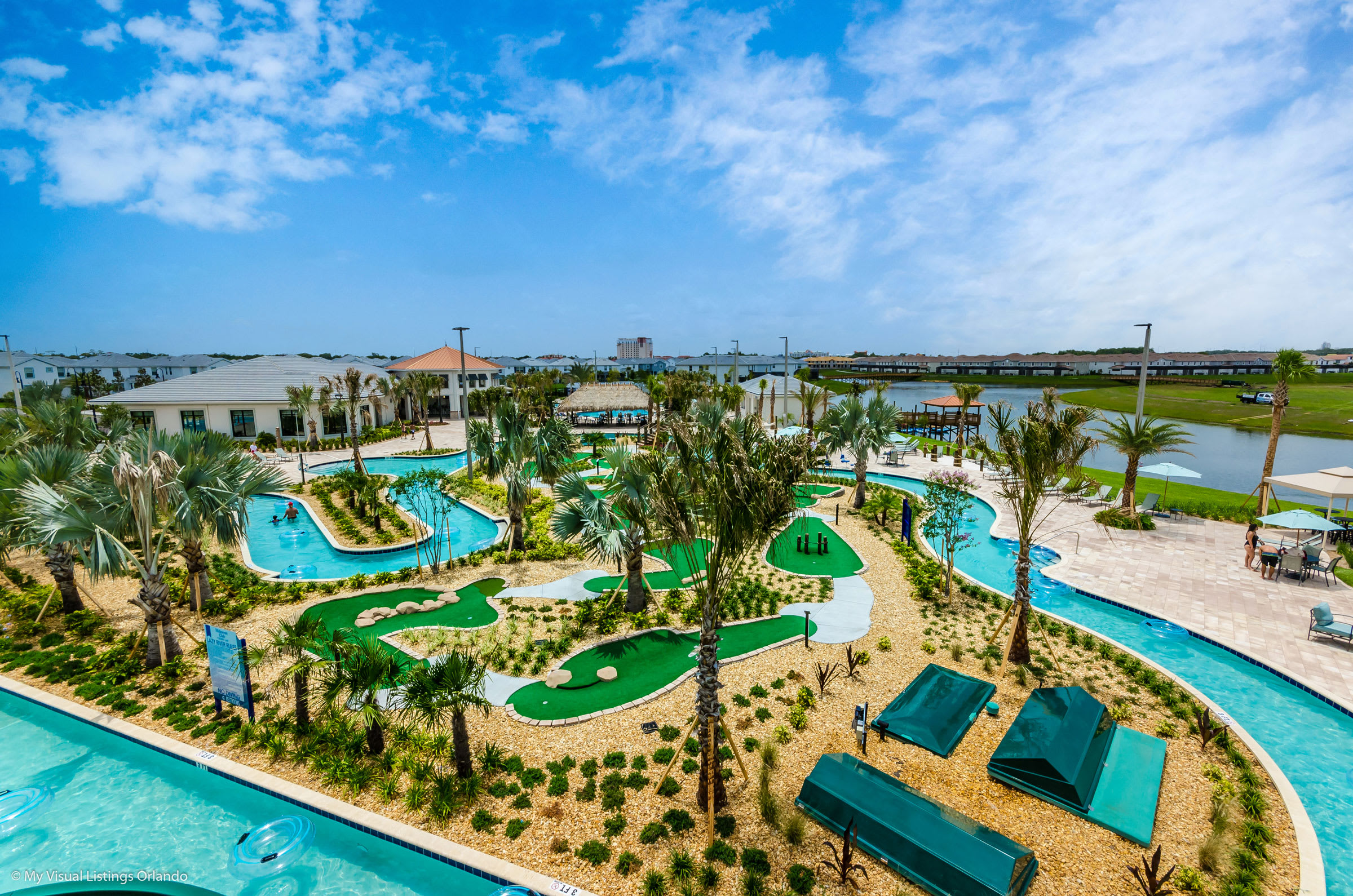 Mini golf at the resort