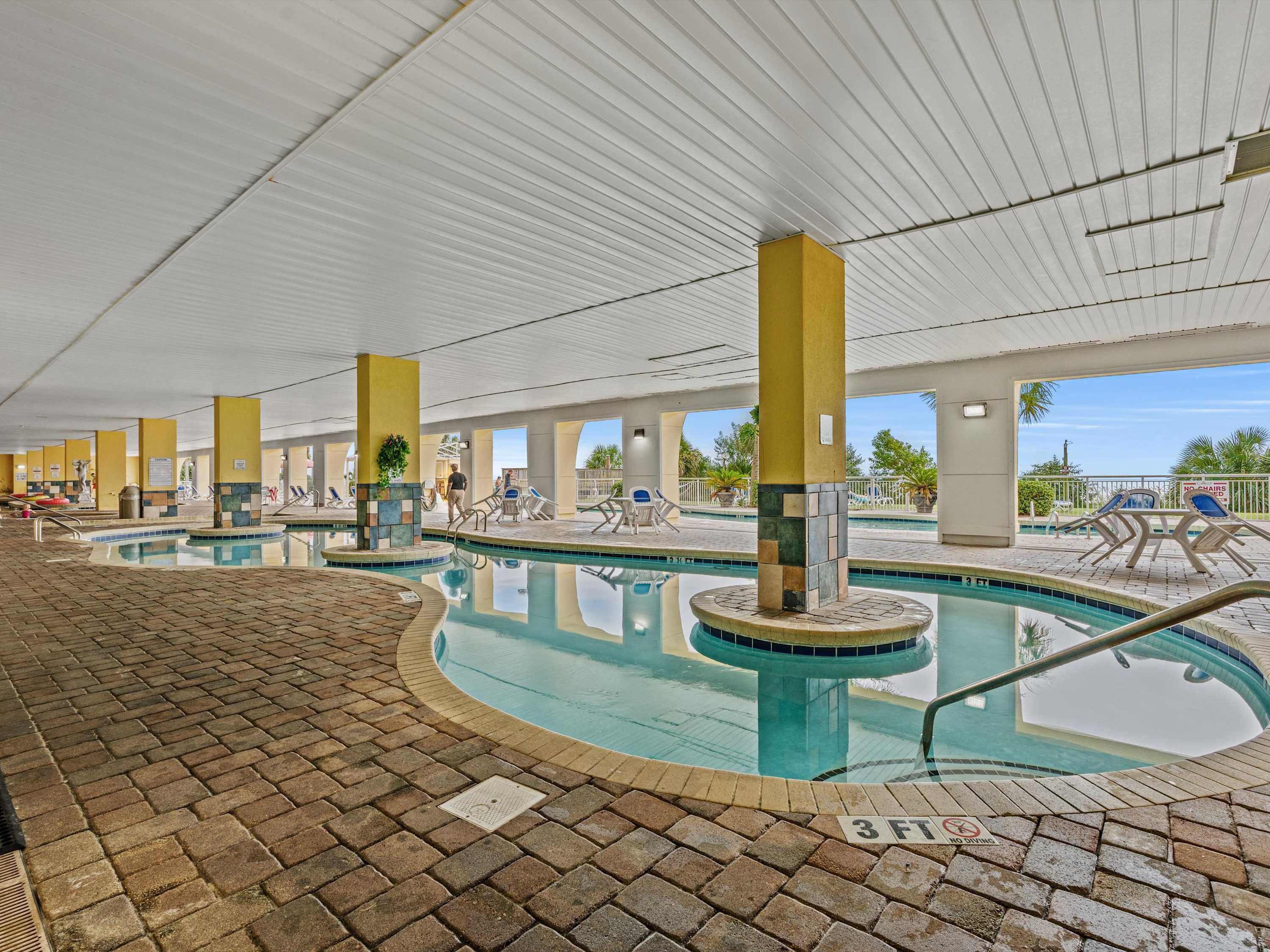 Instaworthy Oceanfront Oasis lazy river hot tubs | Photo 17