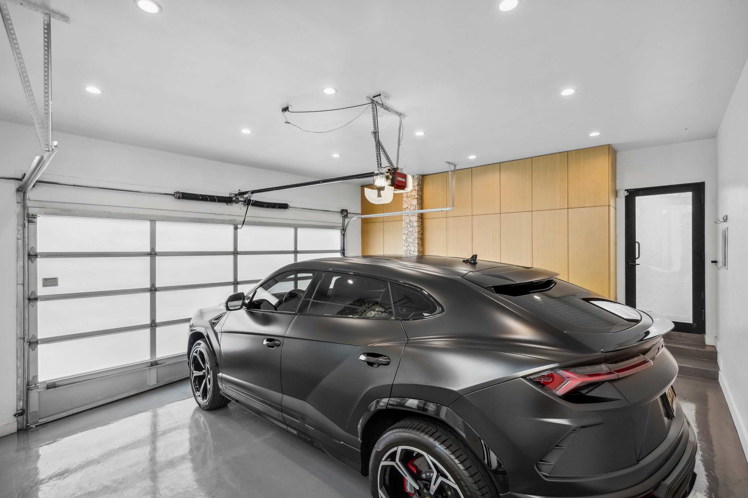 The spacious garage offers secure, convenient parking with direct access to the home, designed for your comfort and ease.