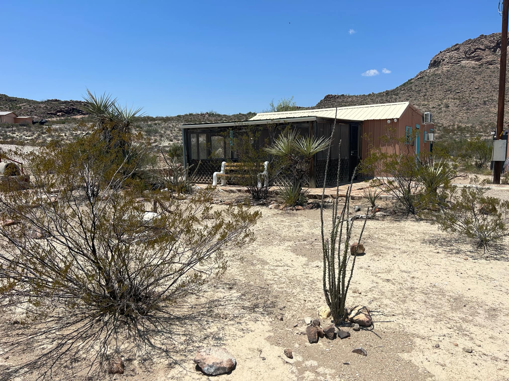 Heart Valley Cabin, Rustic Cabin w/ bunks for six — Terlingua, TX — vacation rental