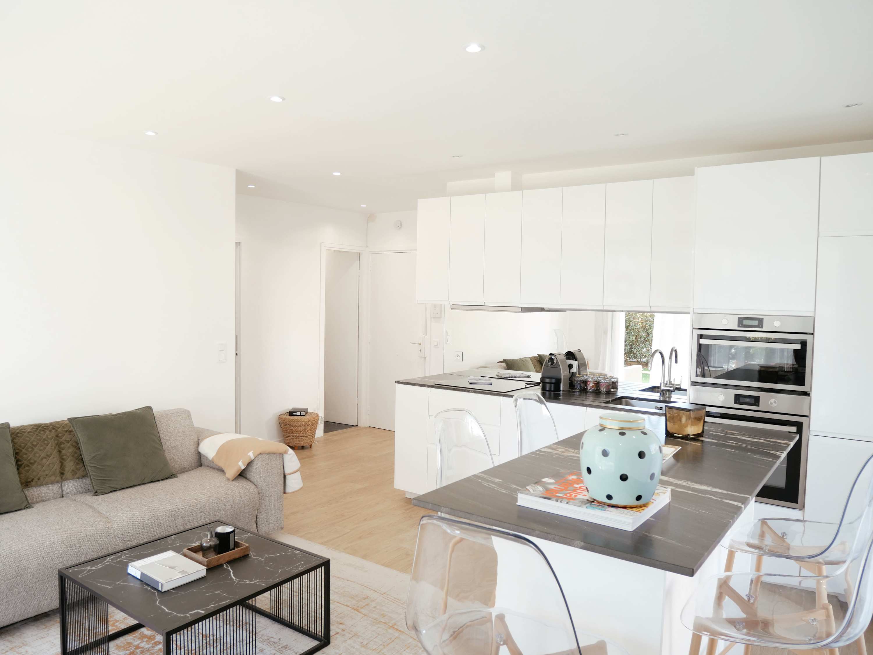 Jardin privé + parking · 6 pers · plage 2 min