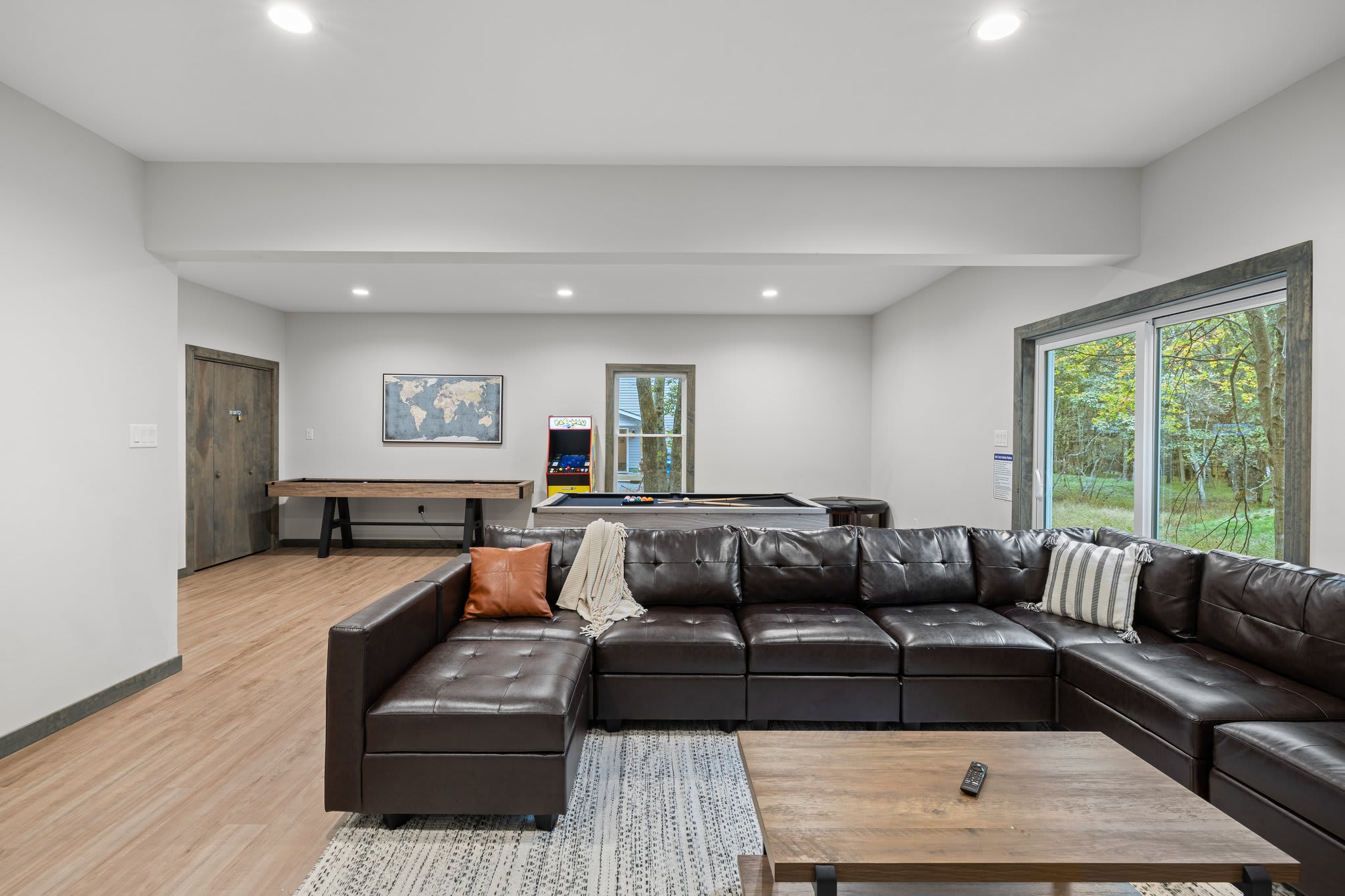 Living Area Wide View
This full view of the lounge shows how much space there is to stretch out, relax, and spend time together in comfort.