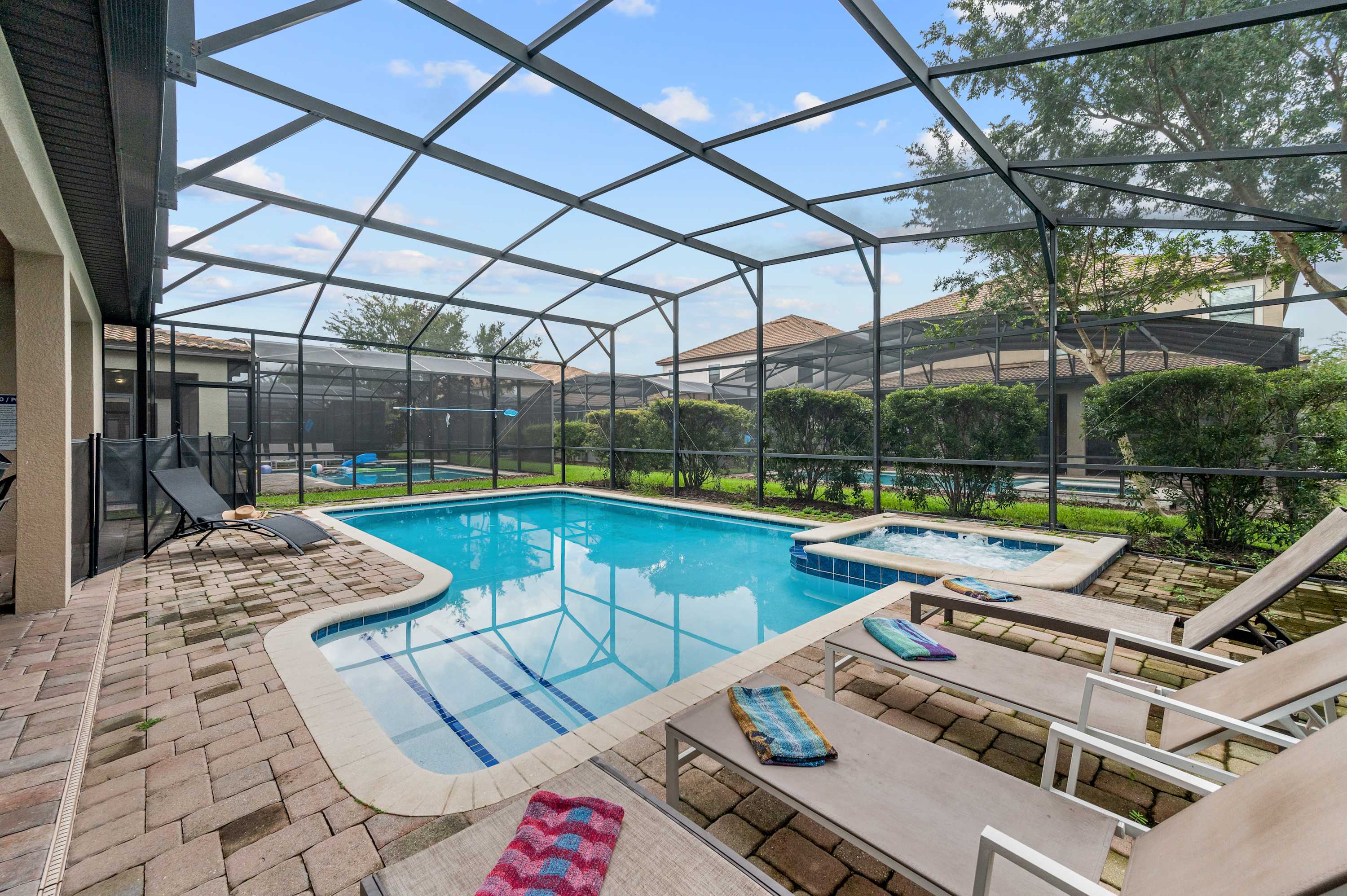 ChampionsGate villa w/ pool, hot tub & games