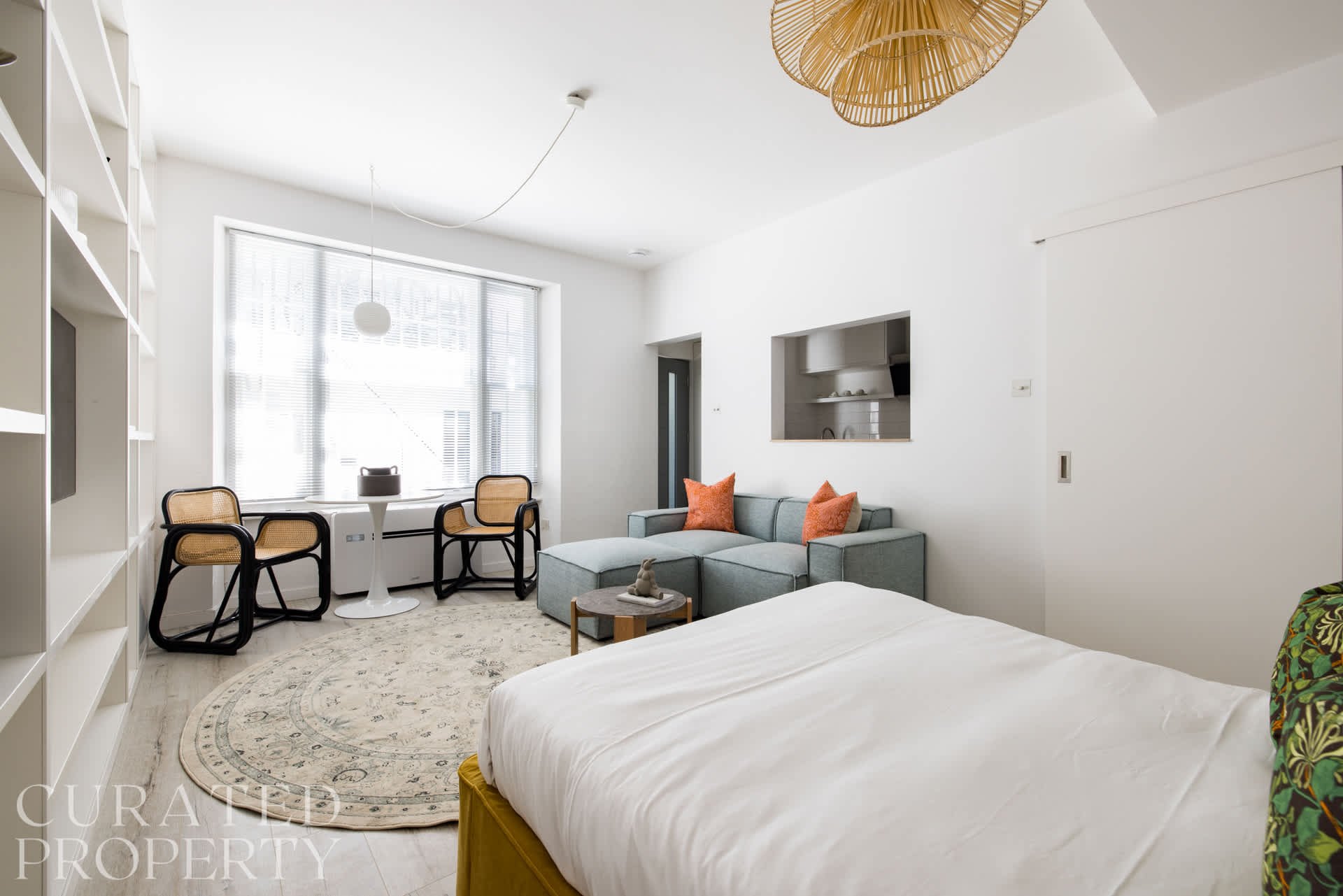 Light-filled Studio with AirCon near Tube in 9 Hogarth Road SW5 0QT - Property image 13 - VivreStays