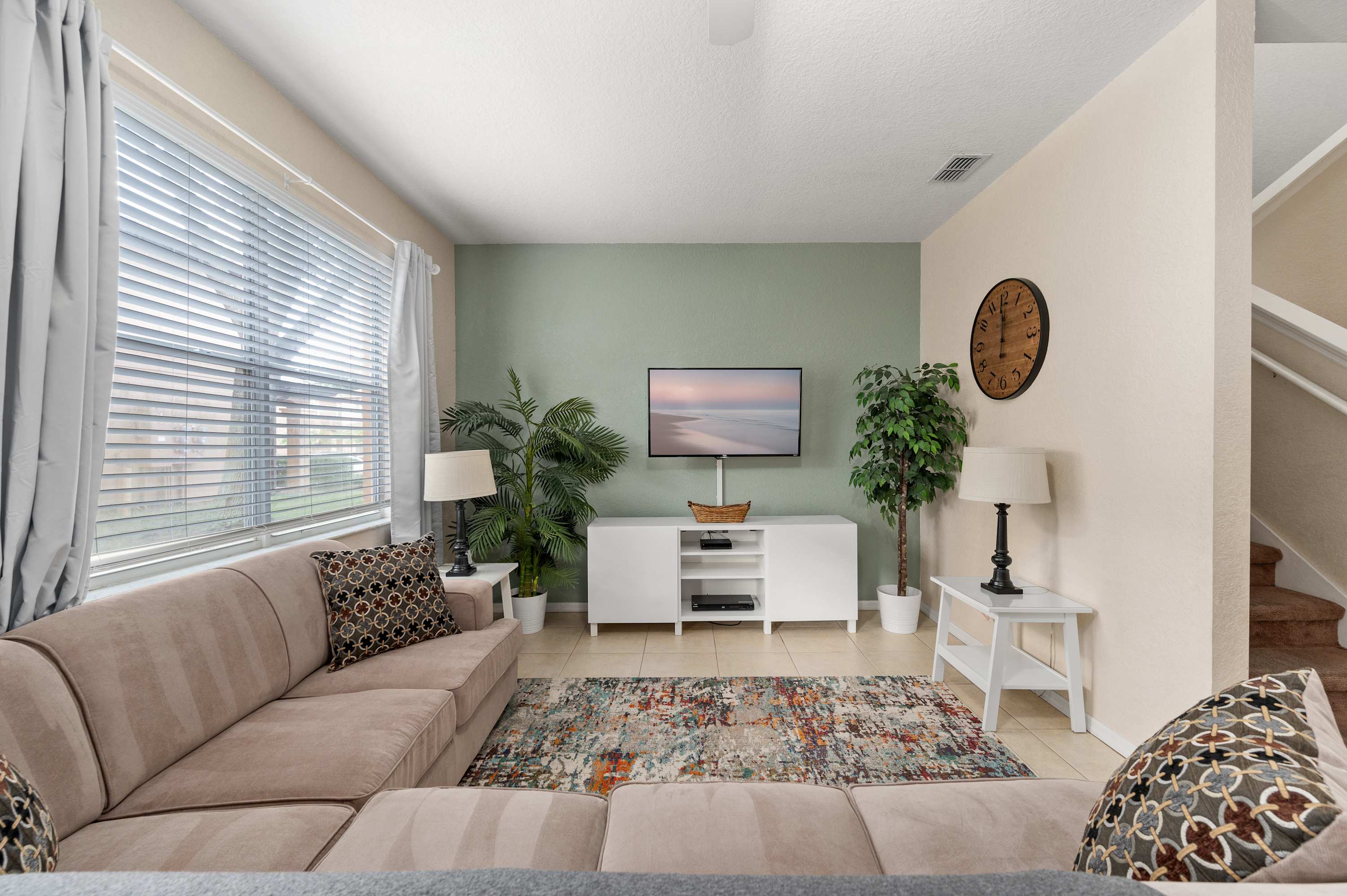 Family townhouse near Disney w/ game room