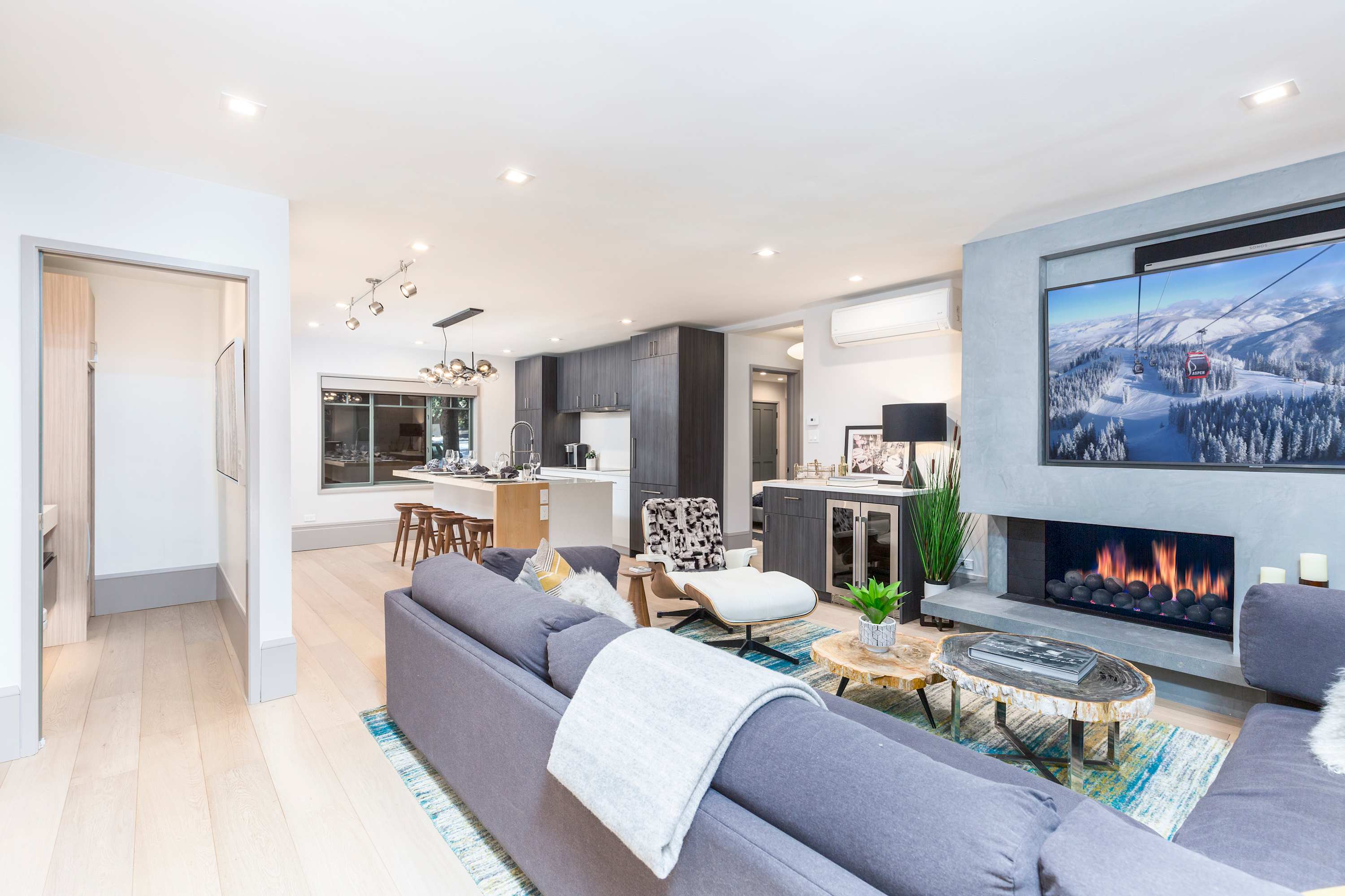2BR 2.5BA Luxurious Aspen Mountain Modern!