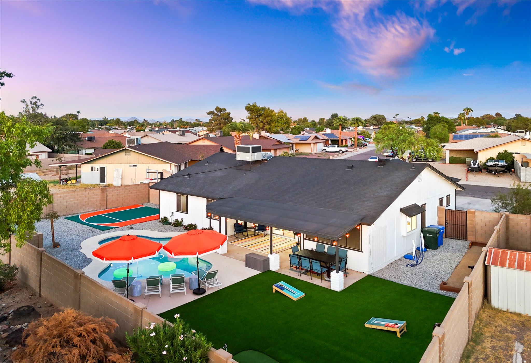 The Brightside | Heated Pool • BBall Court • Bocce 2