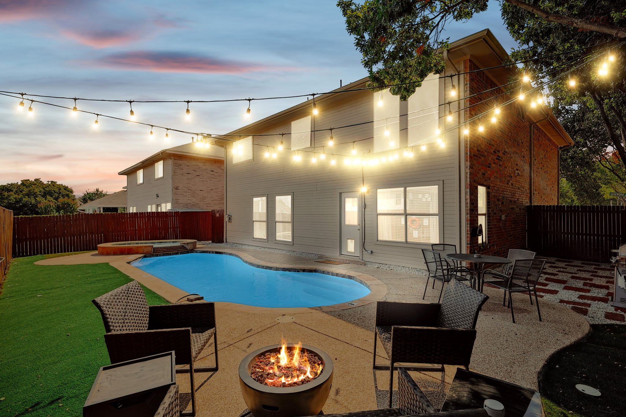 Modern Comforts & Classic Charm w Pool, 5BD — Saginaw, TX — vacation rental