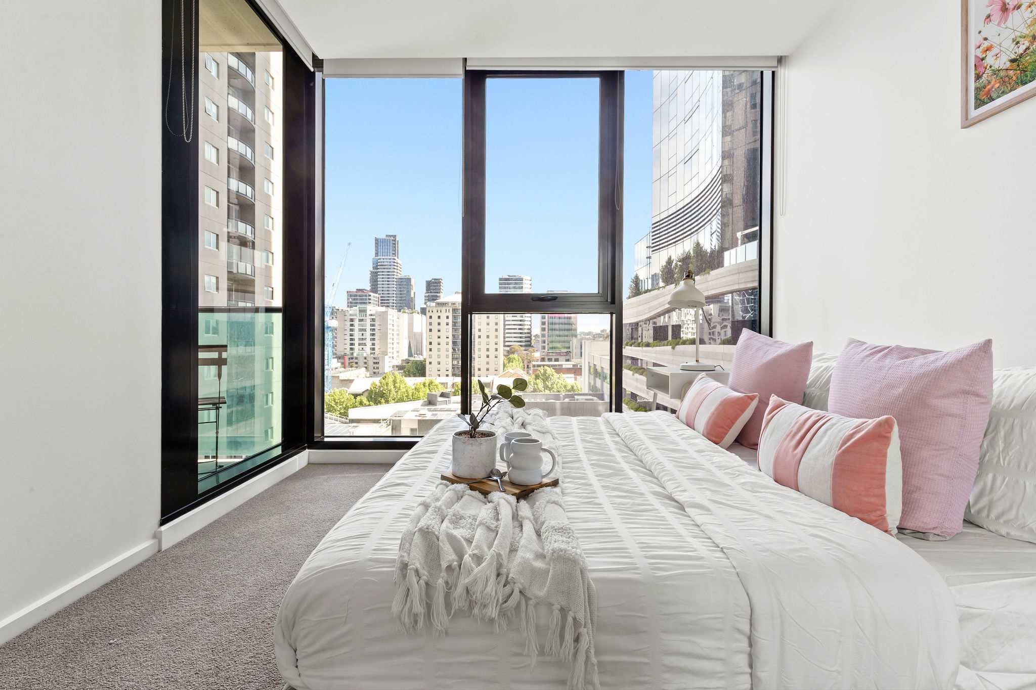 Chic City Views Modern Comfort Near Southern Cross — Melbourne, Victoria — vacation rental