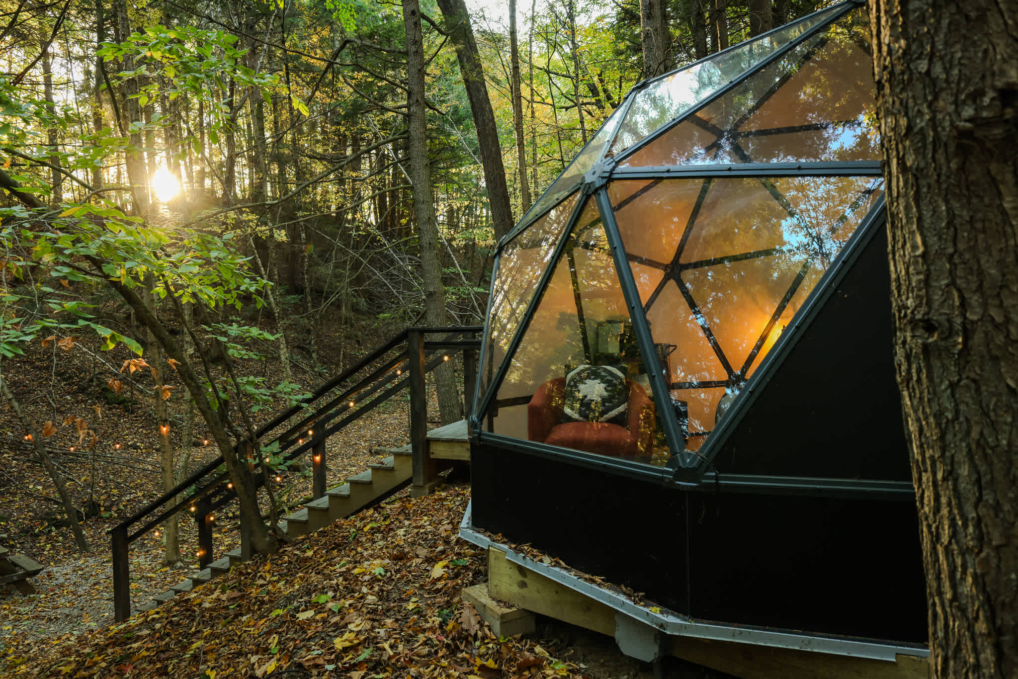 Cozy, secluded geodesic dome - 27 - Picture 1