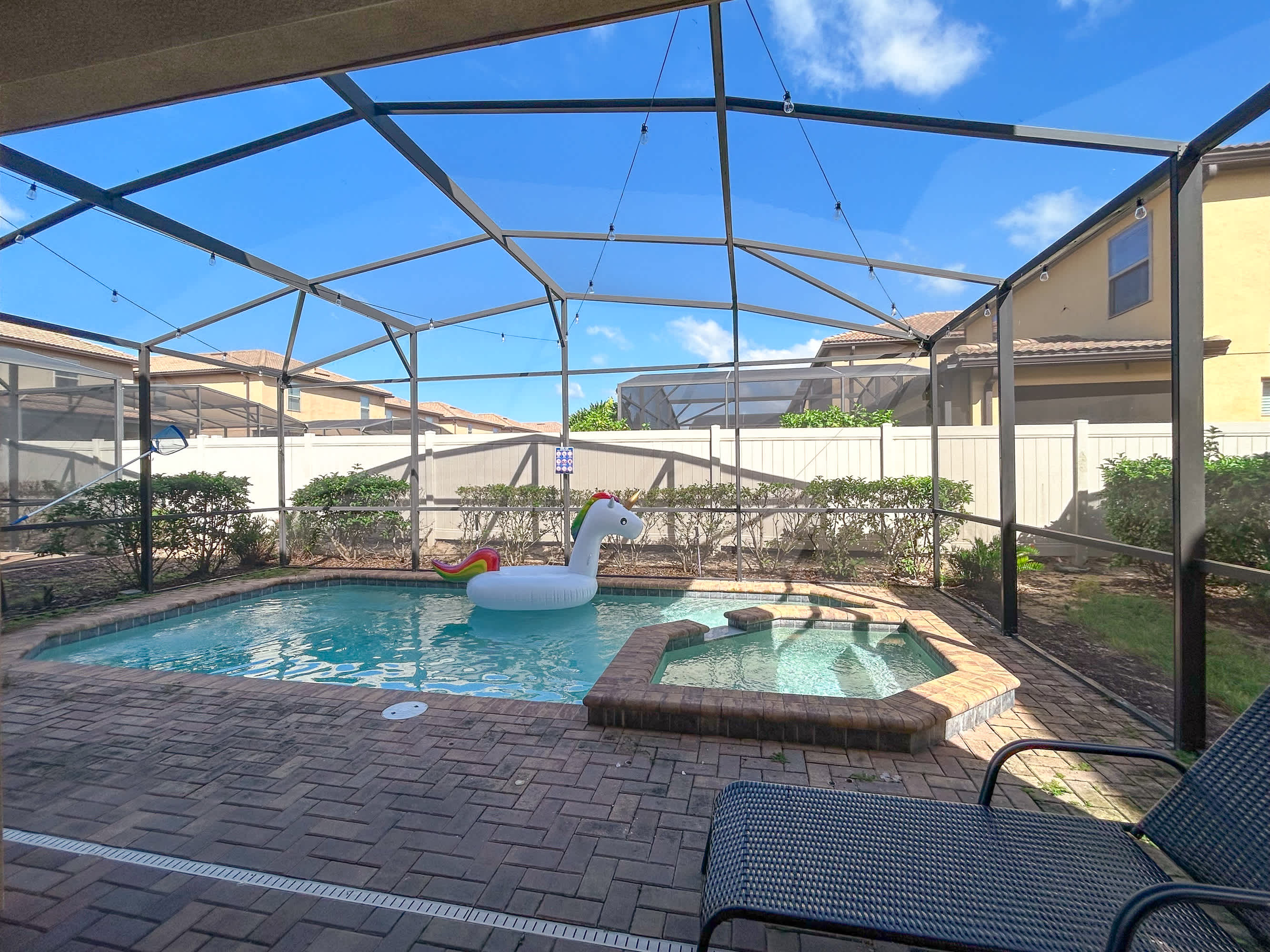 Private Swimming Pool and Hot Tub