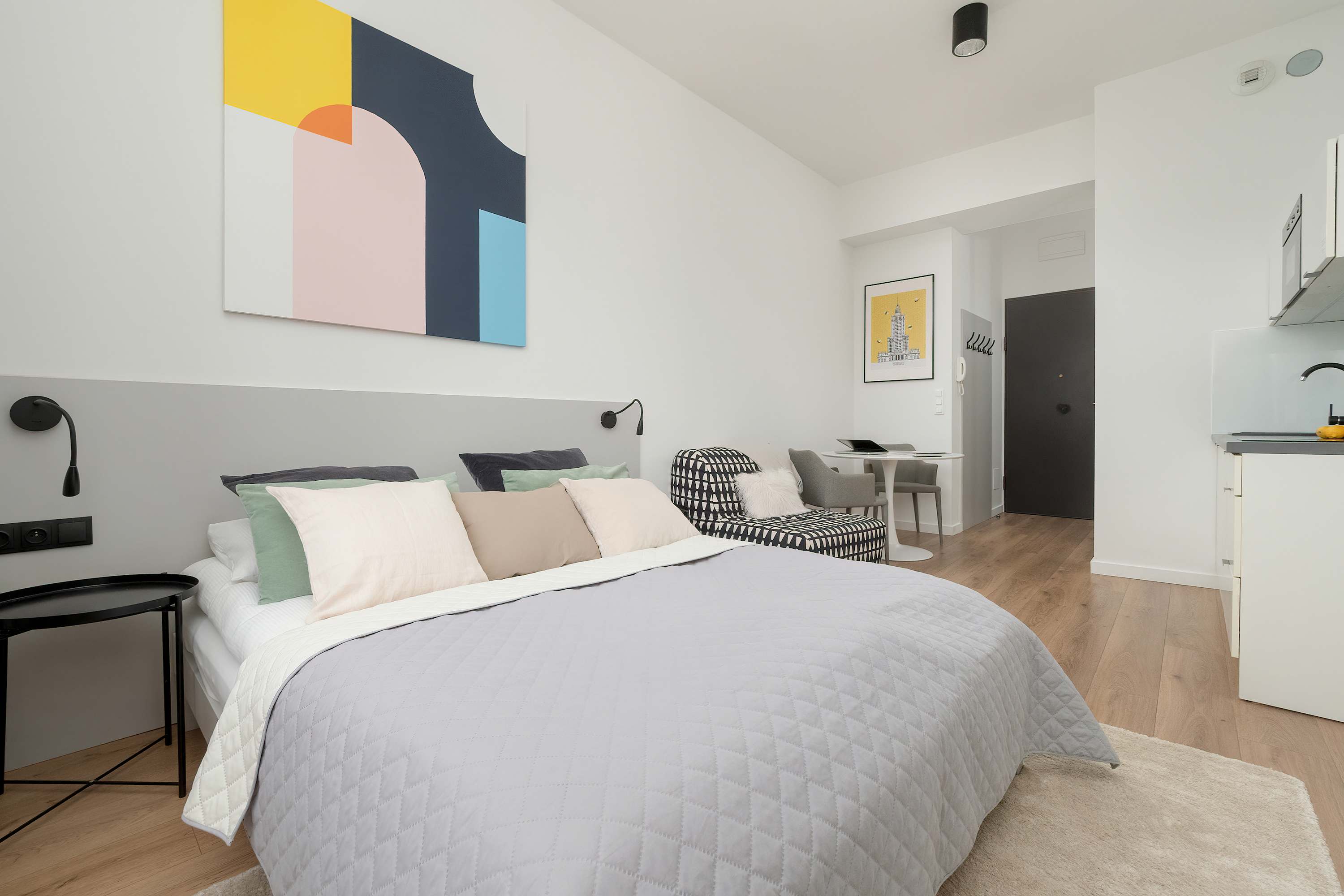 Gagarina 33 Warsaw | Modern Studio for 3 People | Business Trip — Warszawa, Województwo mazowieckie — vacation rental