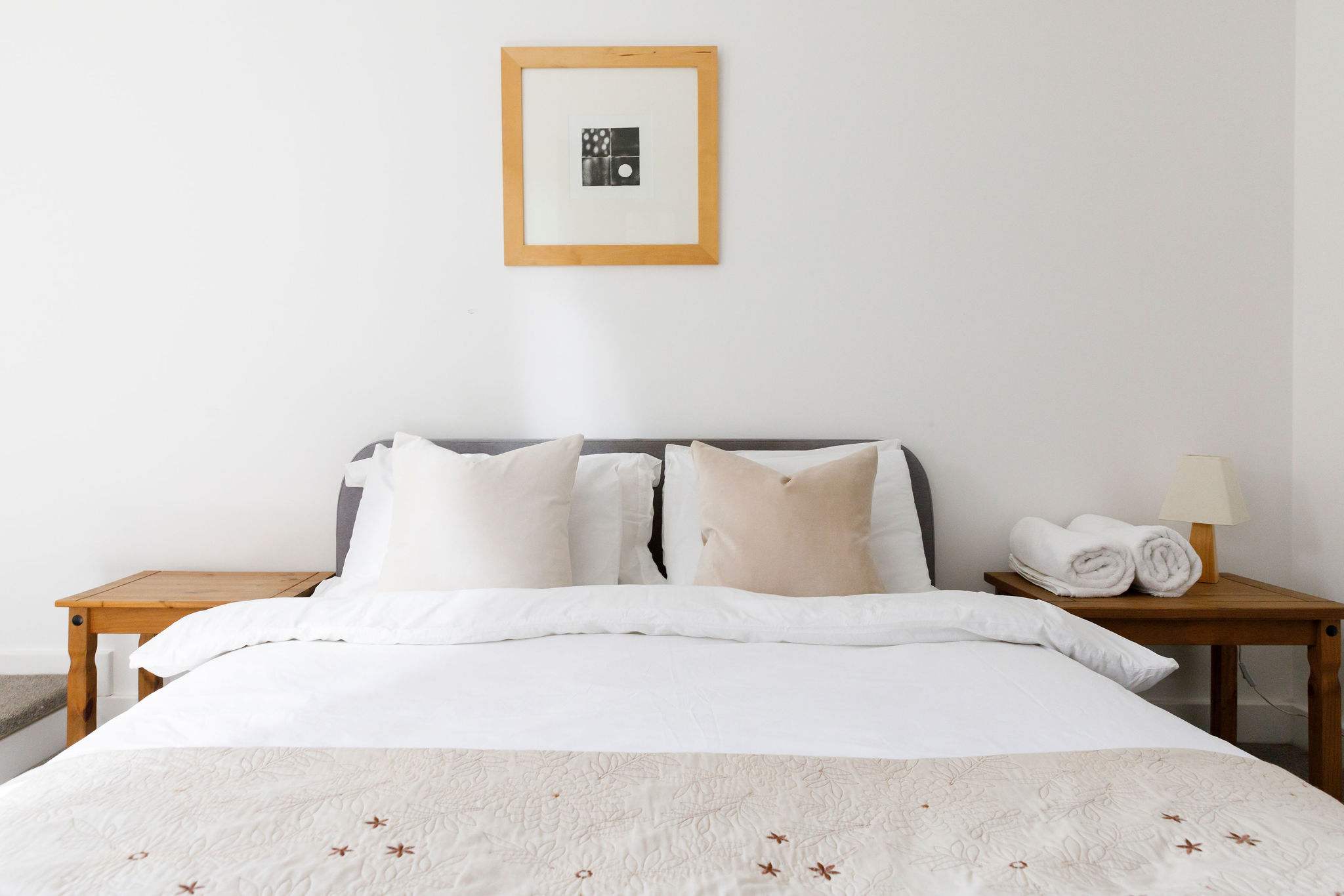 Wake up to the peace and tranquility of the countryside.