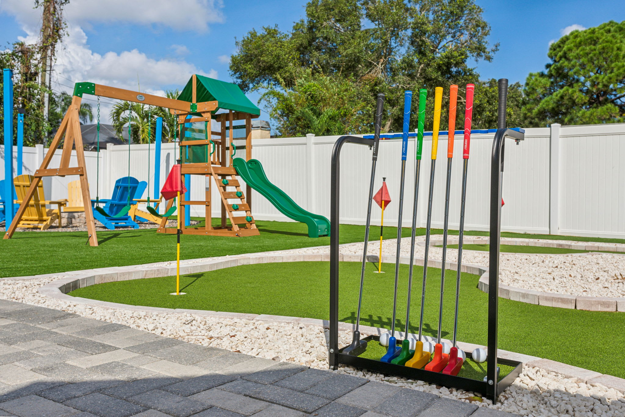 Outside Mini Golf Course and Children's Play Area