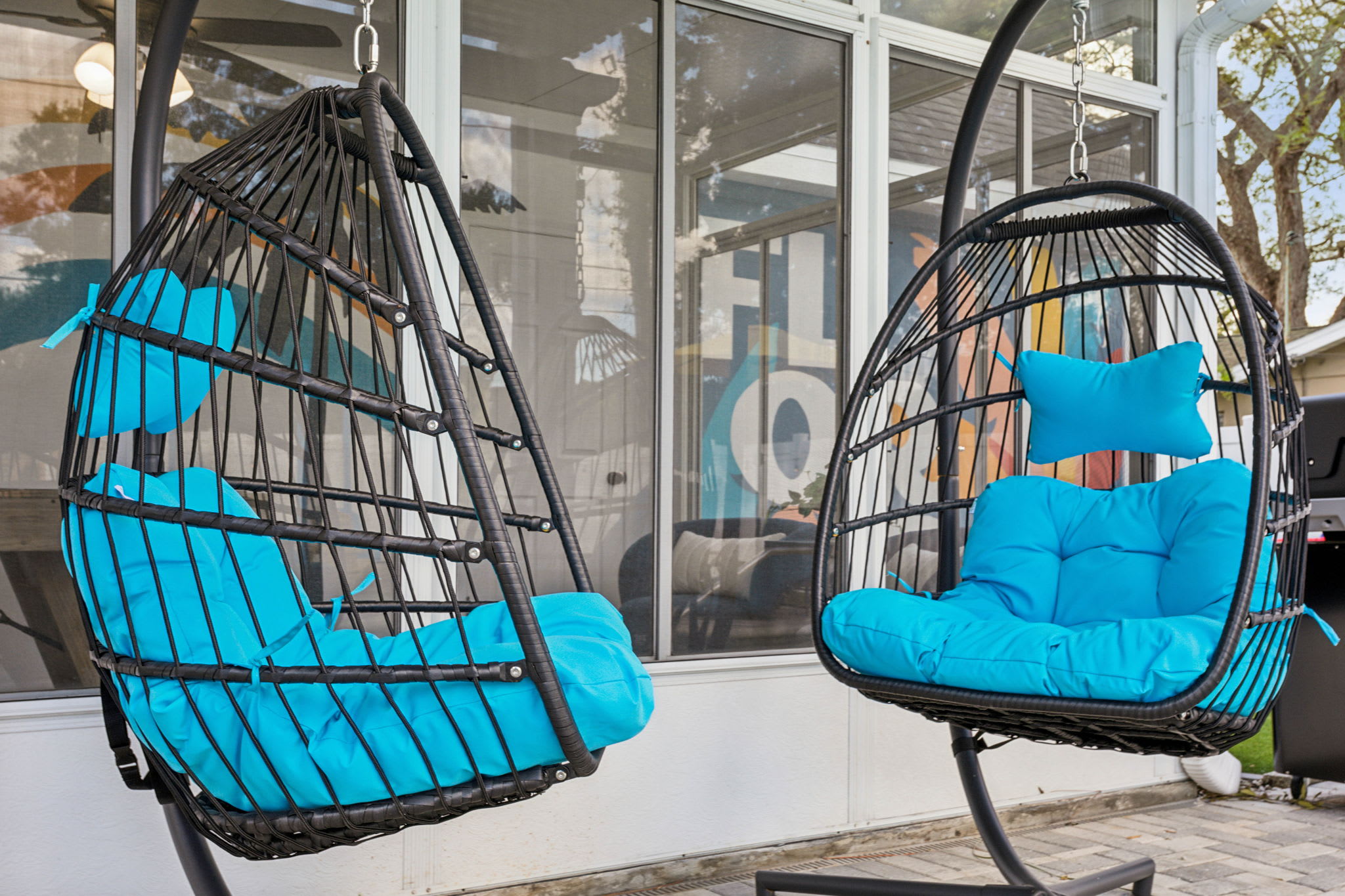 Outside Egg Hanging Chairs