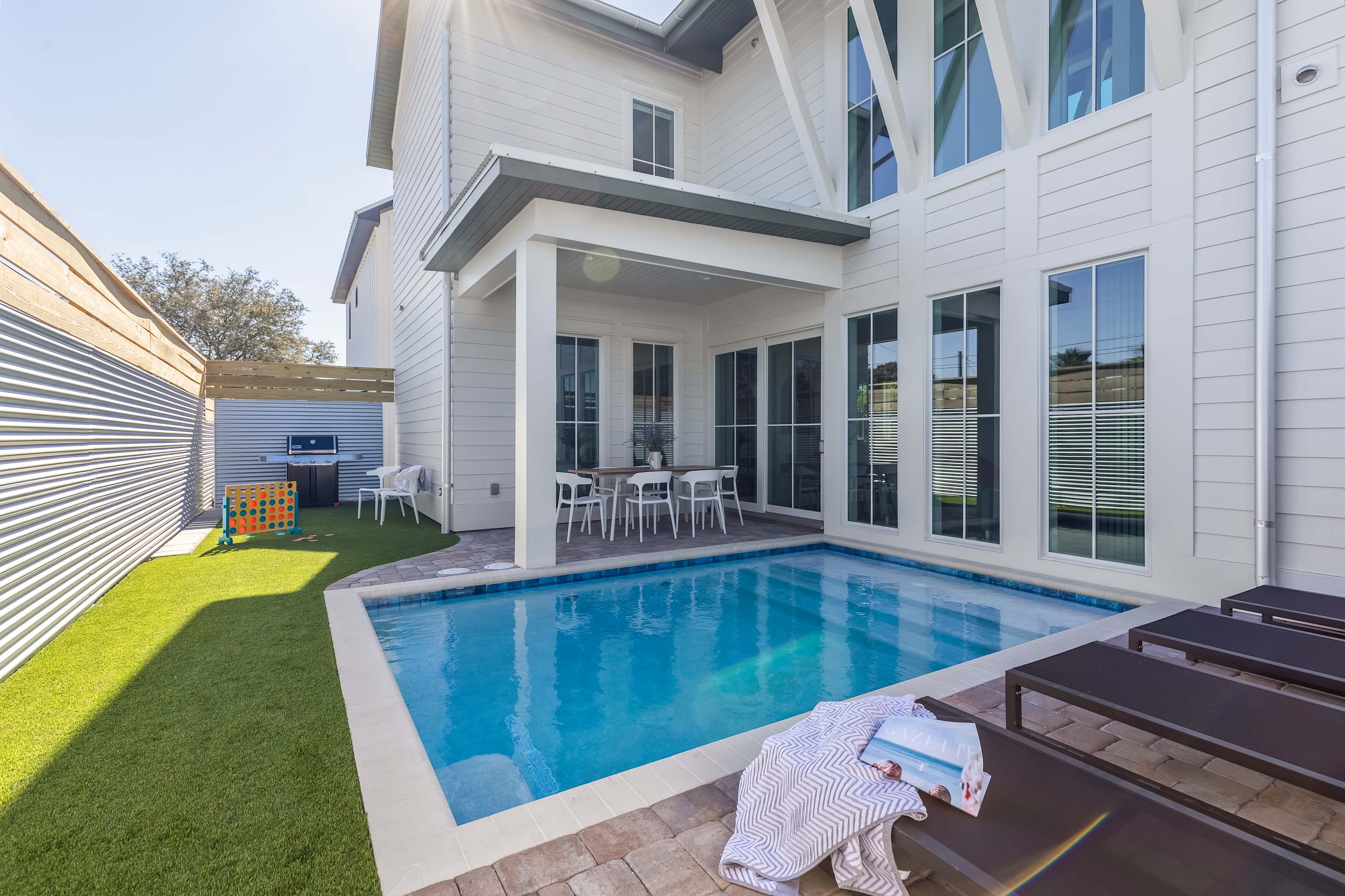 LUX Casa Blanca Pet Friendly, Pool, Golf Cart, Beach — Panama City Beach, FL — vacation rental