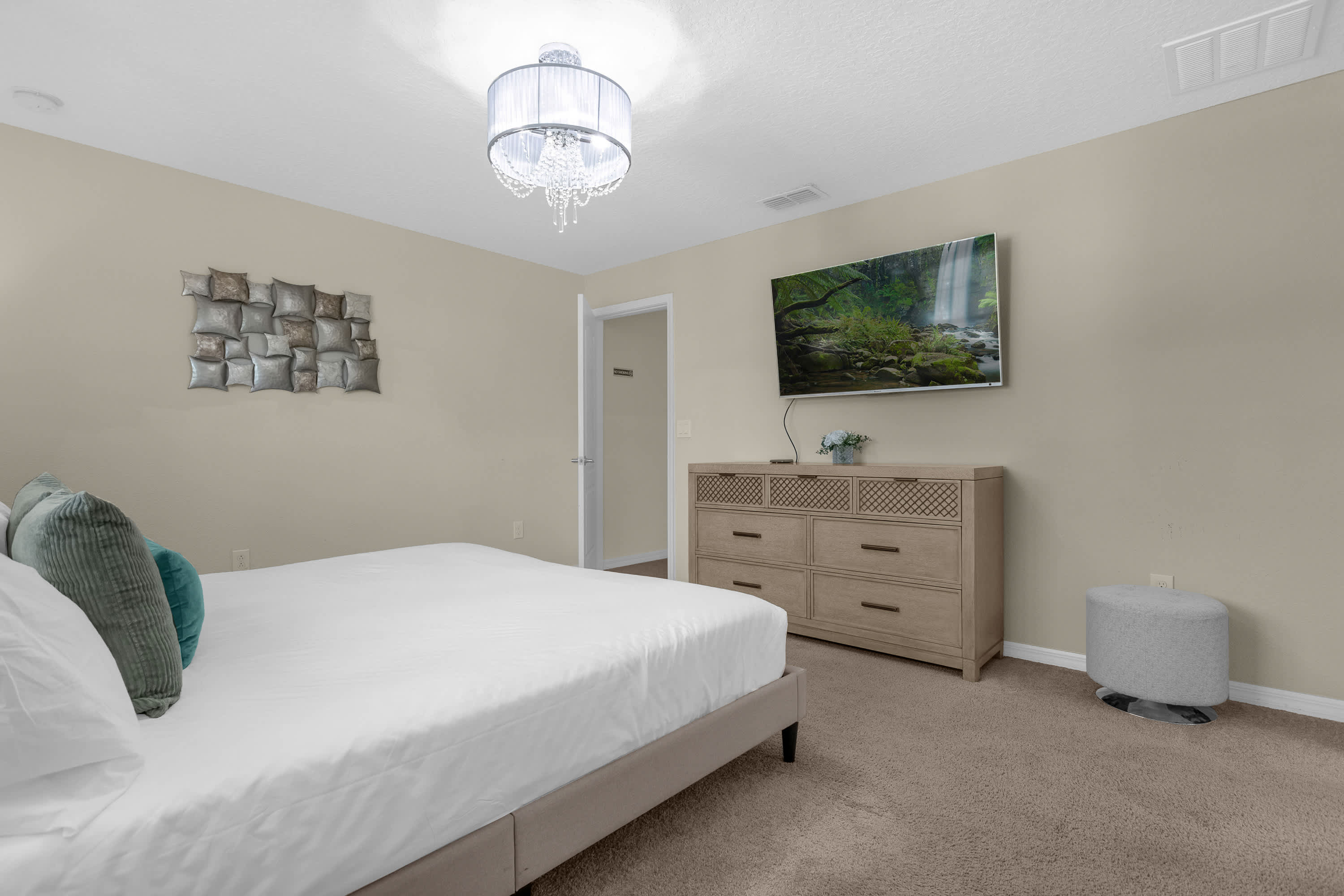 King Bedroom Suite with Smart TV