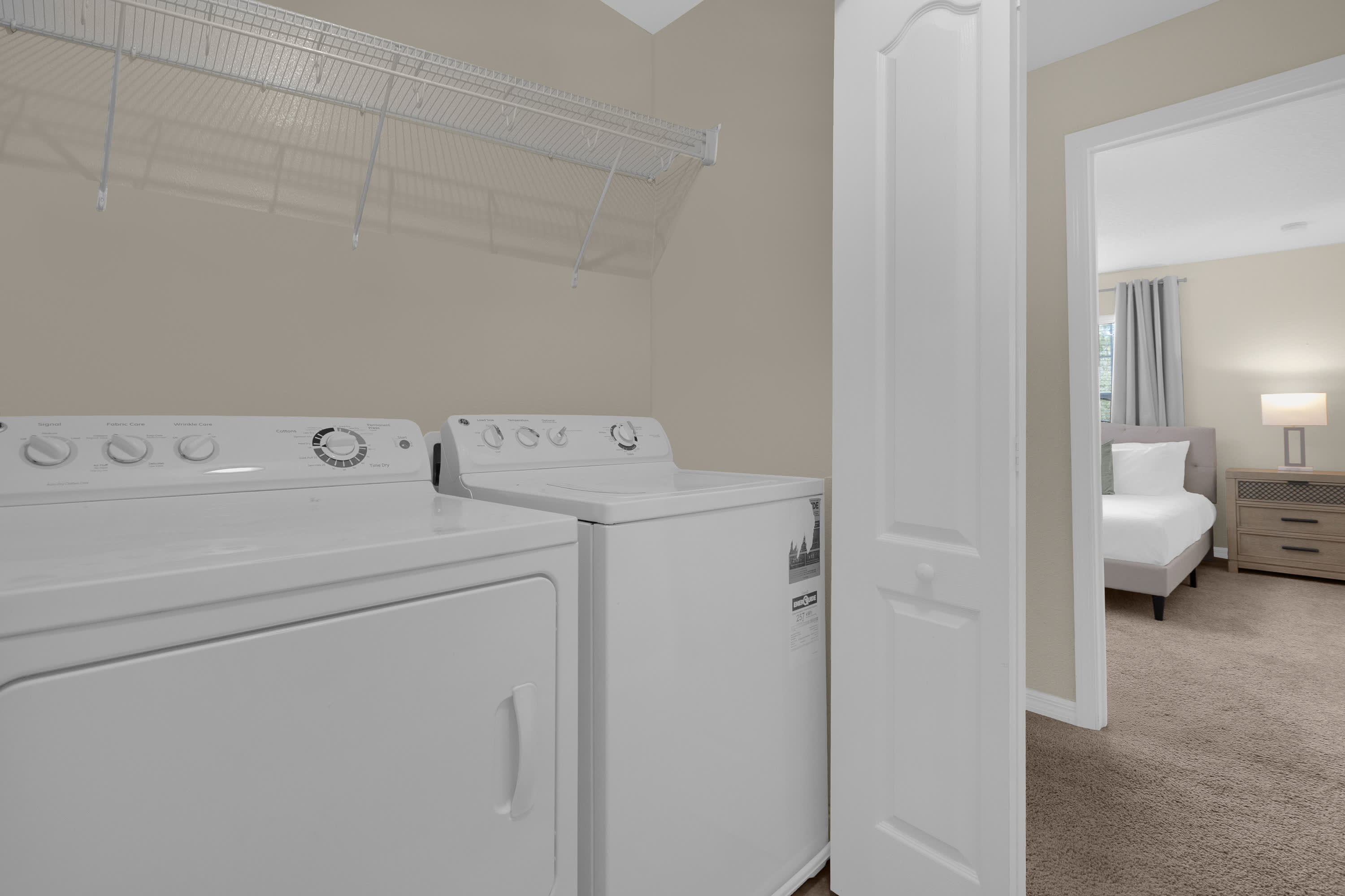 In-House Laundry Area 