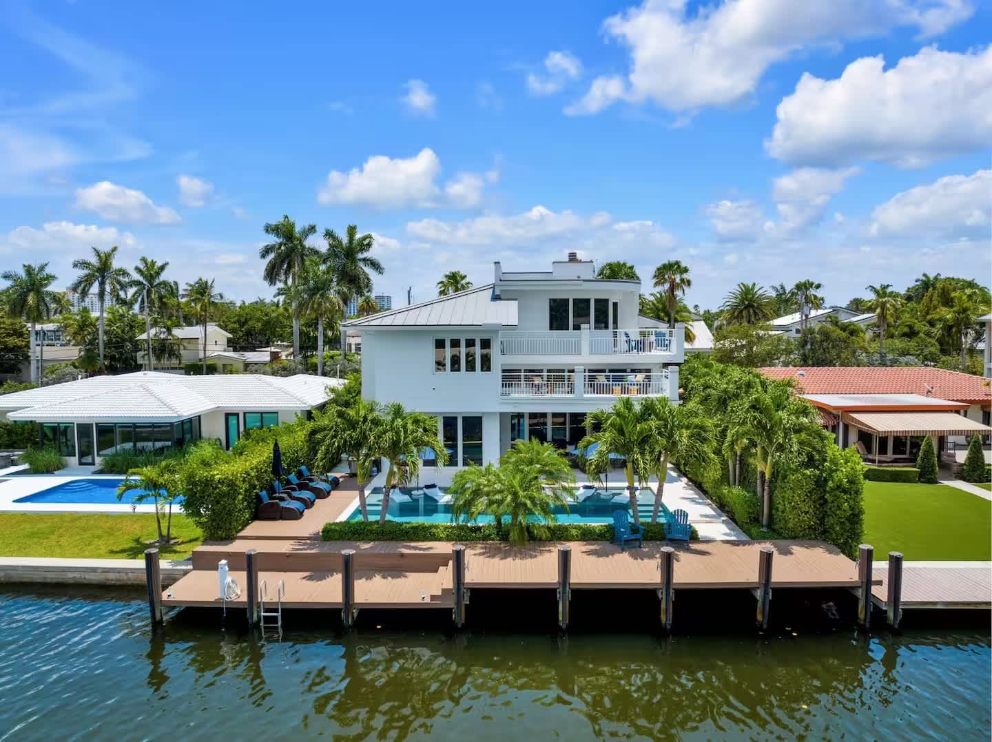 Unwind in style at this waterfront oasis.