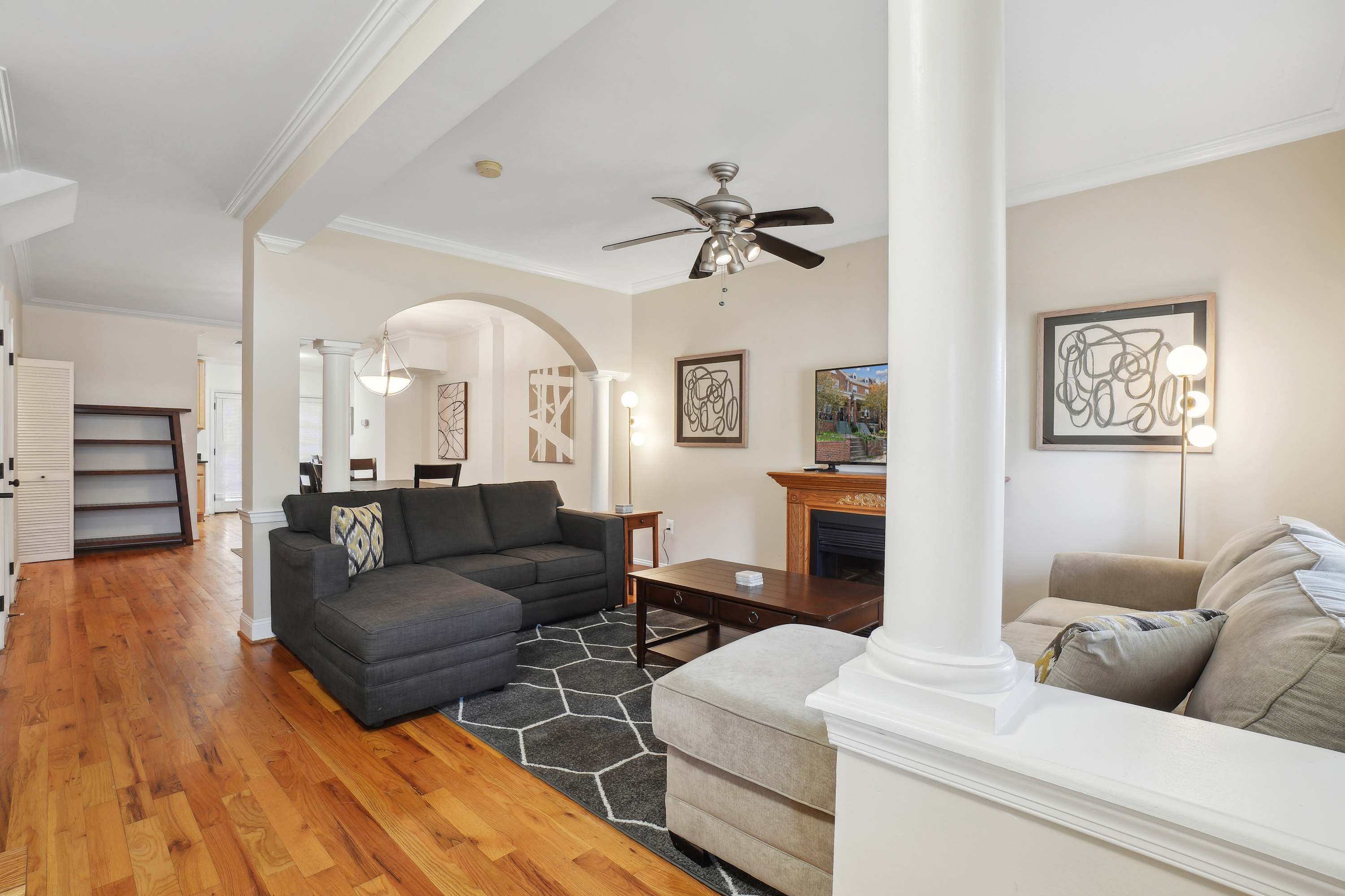 Renovated DC Home w Parking!